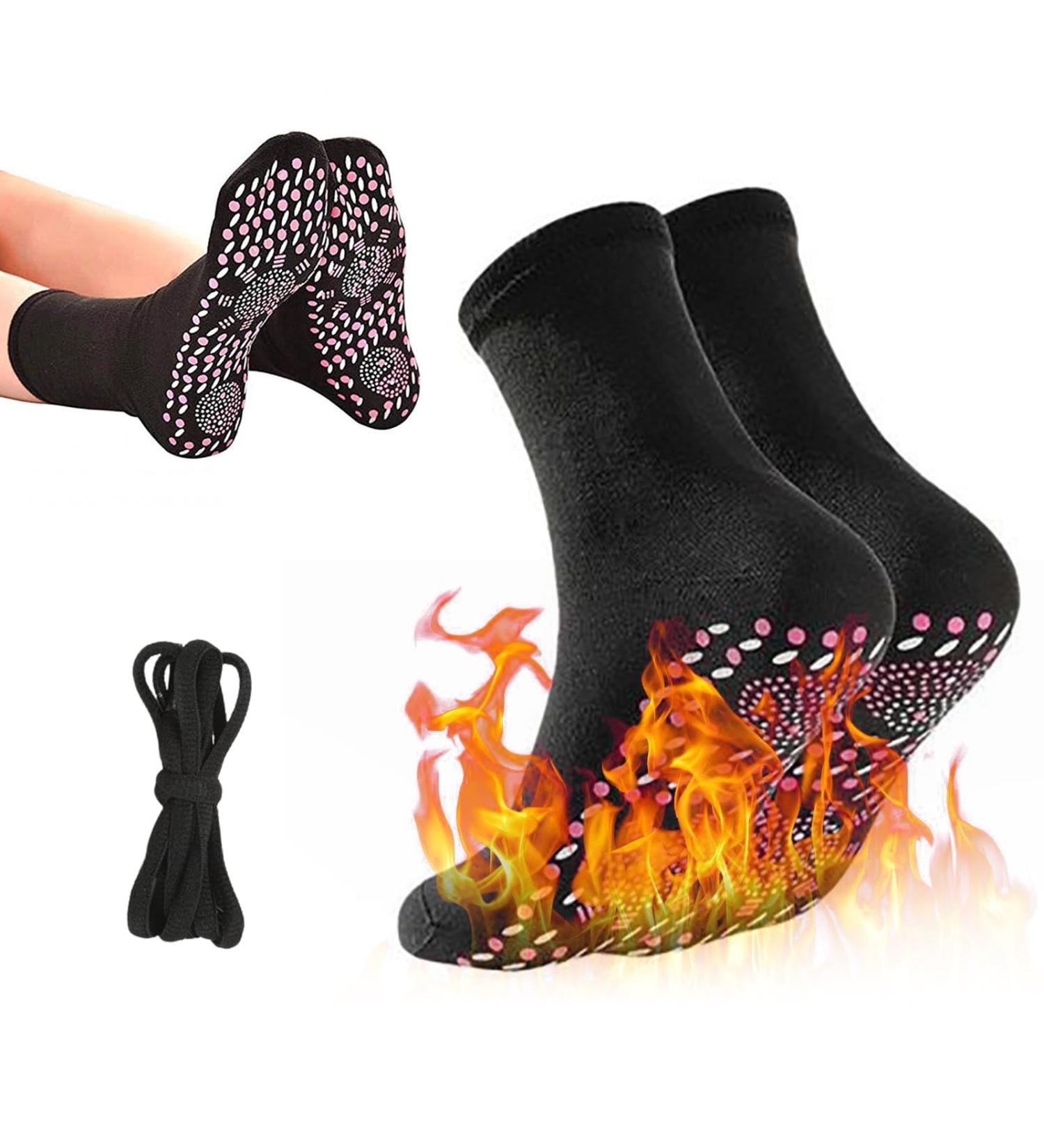 Shop Heated Socks | Self-Warming Thermal Foot Warmers & Tourmaline Socks | International Shipping - Buy Online on GoSupps.com