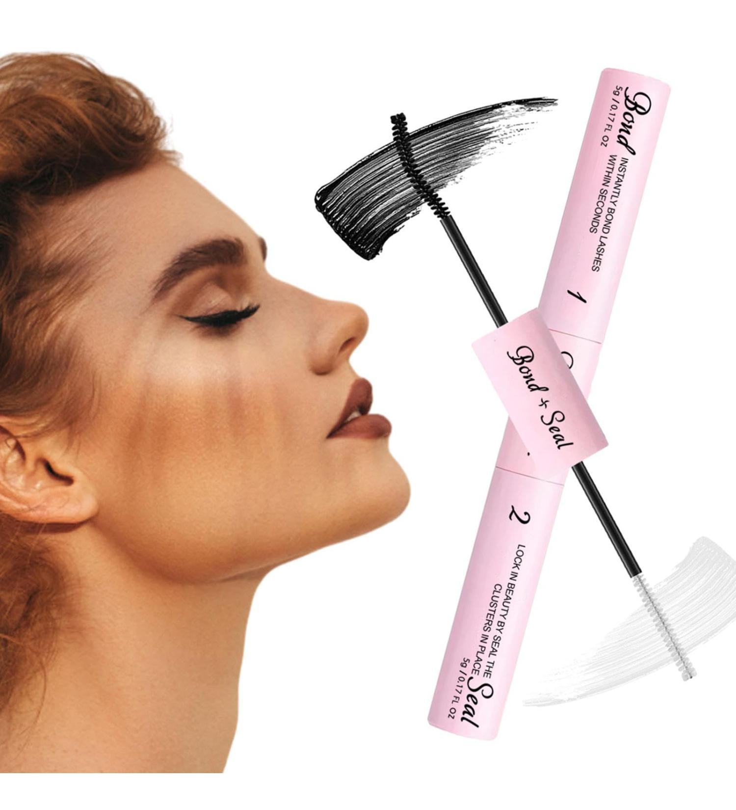 Lash Bond and Seal Lash Glue Waterproof 5g Waterproof Double End Lashes Glue Strong Hold and Long Lasting Lash Glue for DIY Eyelash Extensions at Home Welts - Buy Online on GoSupps.com