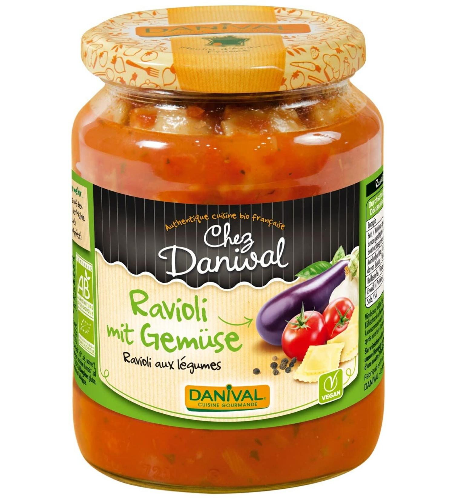 Danival Bio Ravioli vegetables (1 x 670 gr)