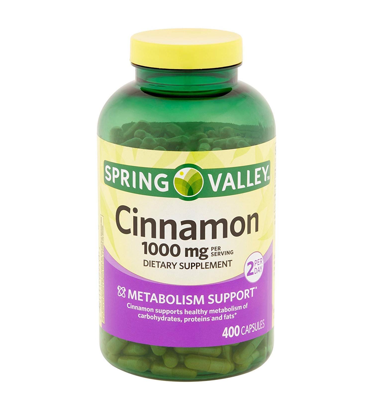 Spring Valley Cinnamon 1000 Mg 400 Capsules