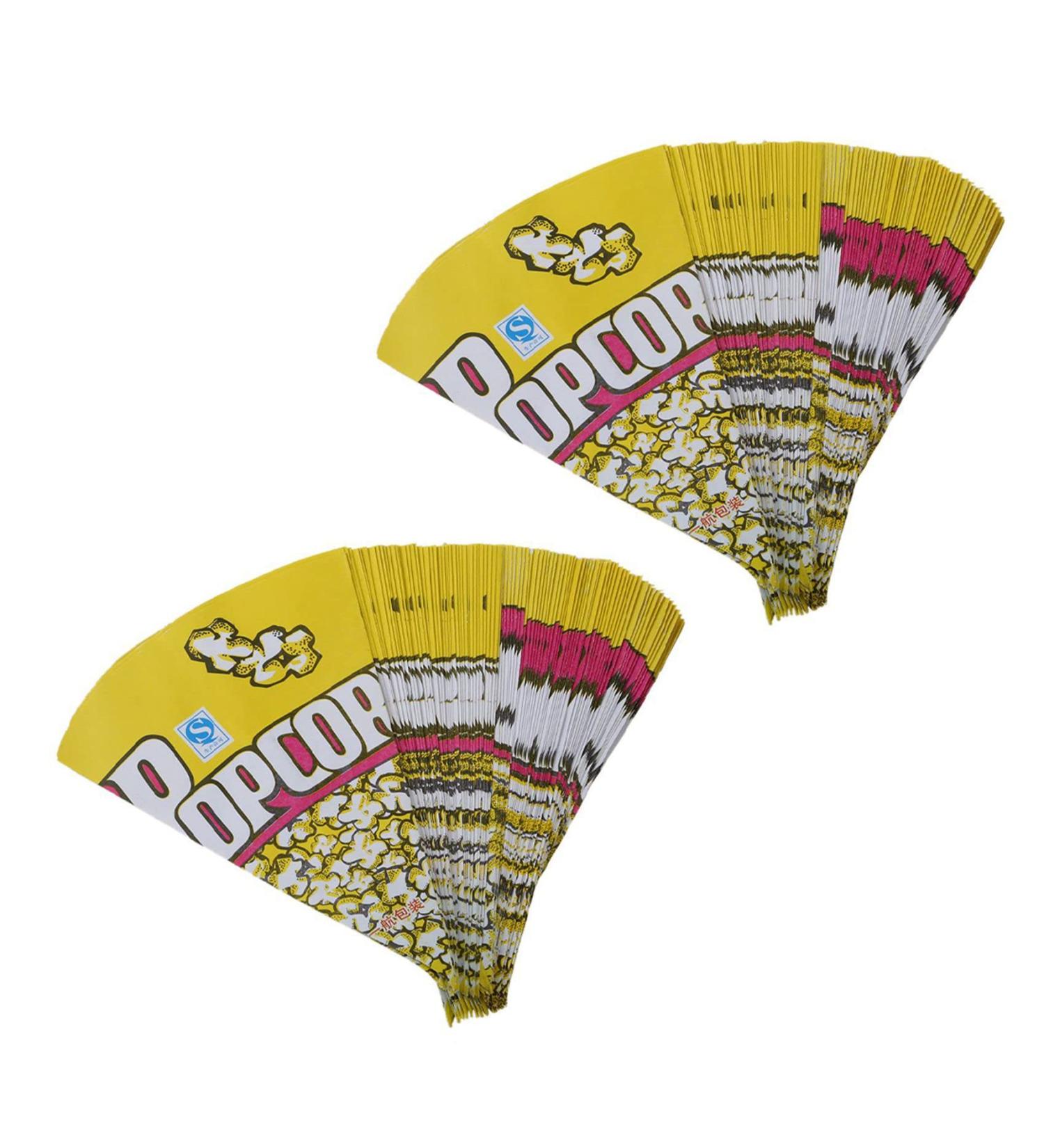 POLISH 200X Popcorn Bags Paper Bags Almonds Popcorn S - Buy Online on GoSupps.com