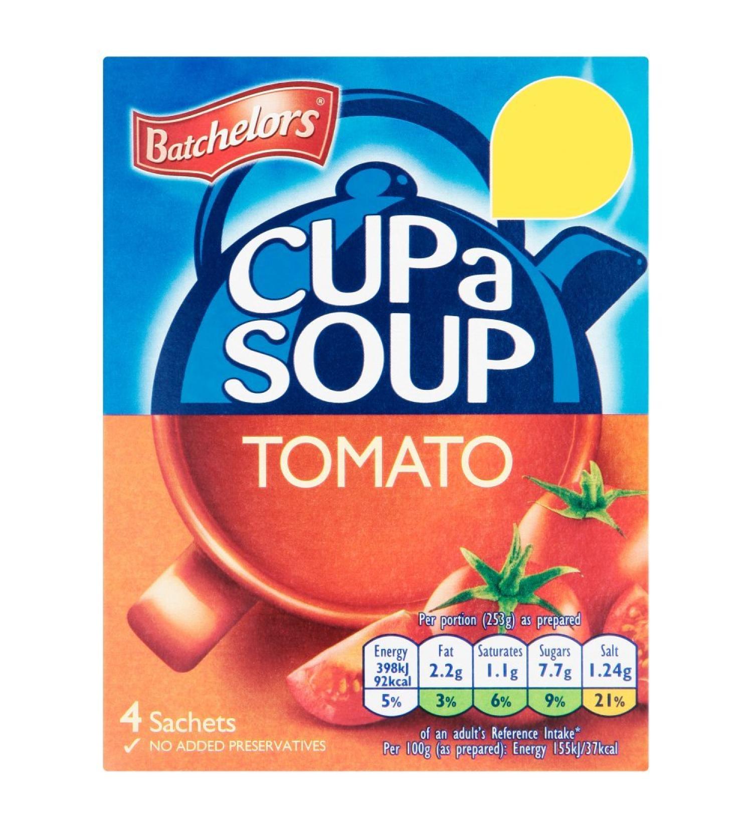 Batchelor Cup A Soup Tomato 93g x 6