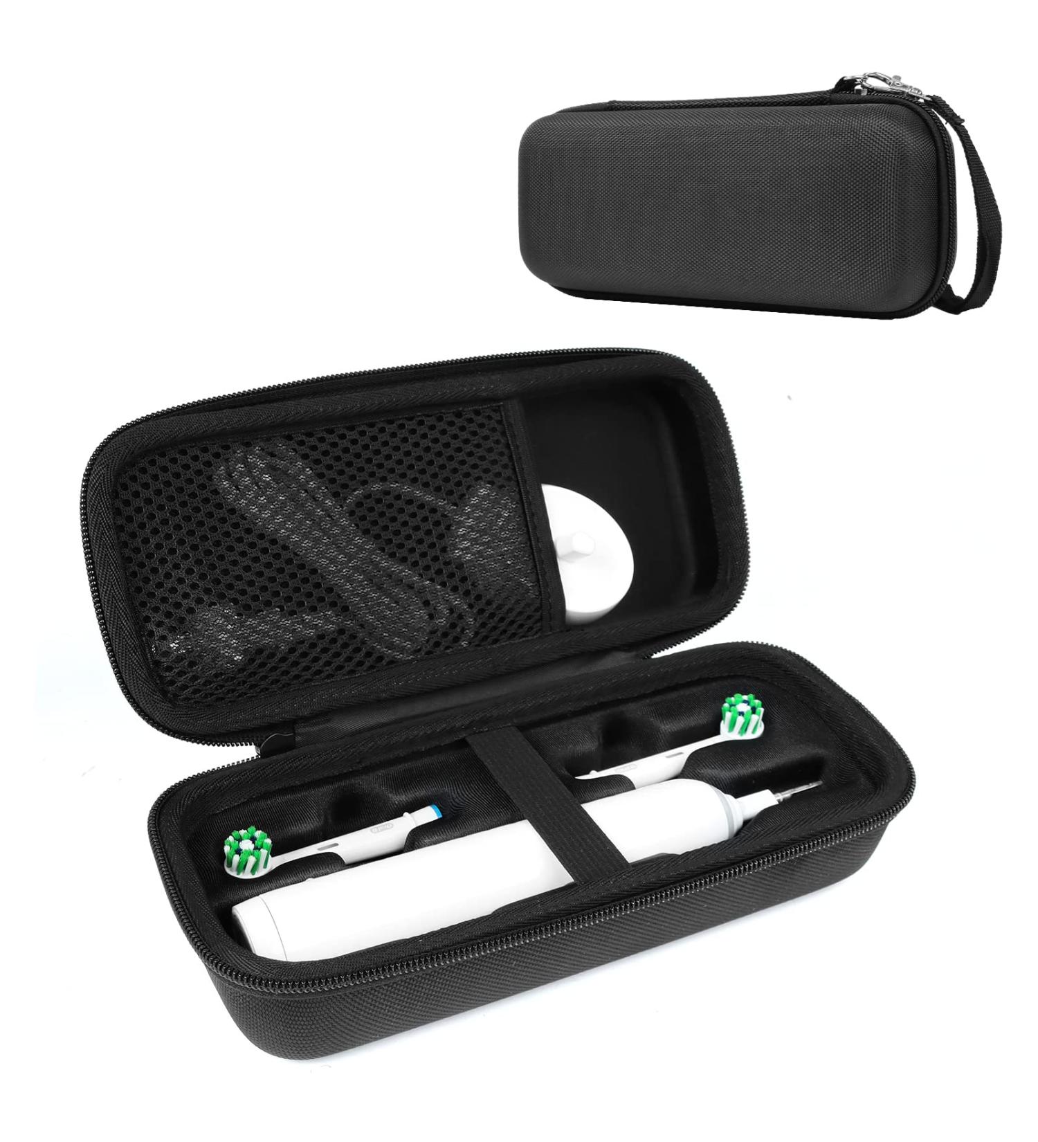 CANTOO Hard Travel Case for Oral-B Electric Toothbrush - Protective EVA Storage Bag with Mesh Pocket - Buy Online on GoSupps.com