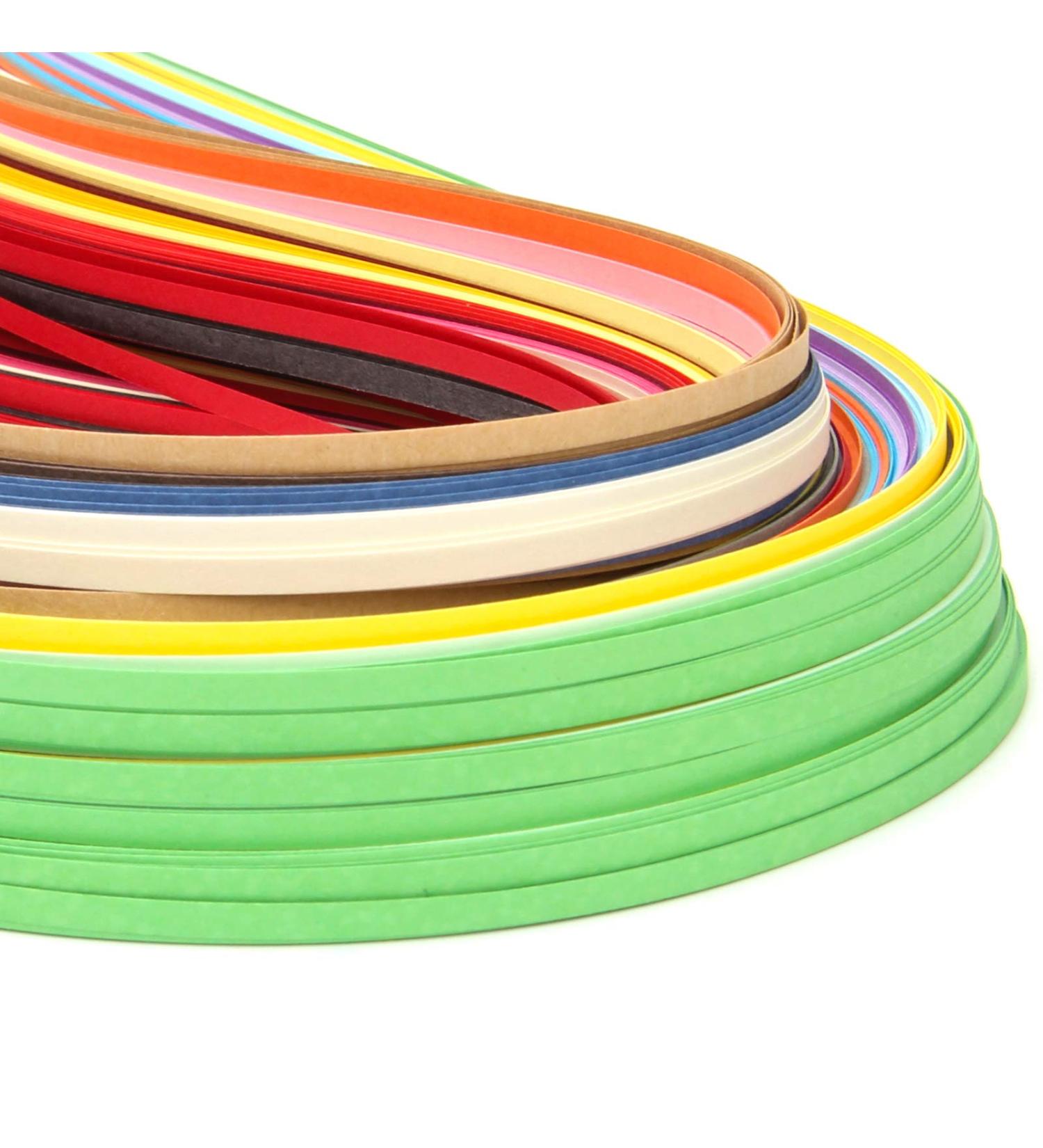 3mm Paper Quilling Set - 1080 Strips in 36 Colors for DIY, Home Decor & Gifts - Buy Online on GoSupps.com