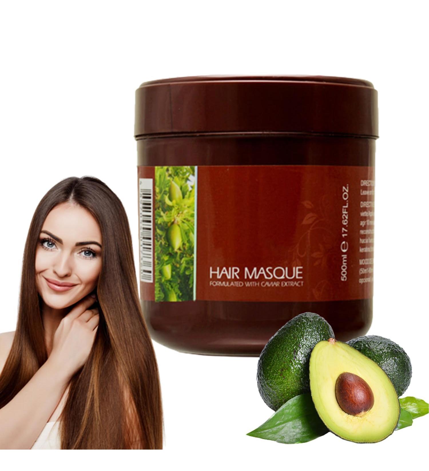 Avocado and Peppermint Hair Growth Oil Food Oils for Hair Growth Detangling Mask for Curly Hair - Buy Online on GoSupps.com
