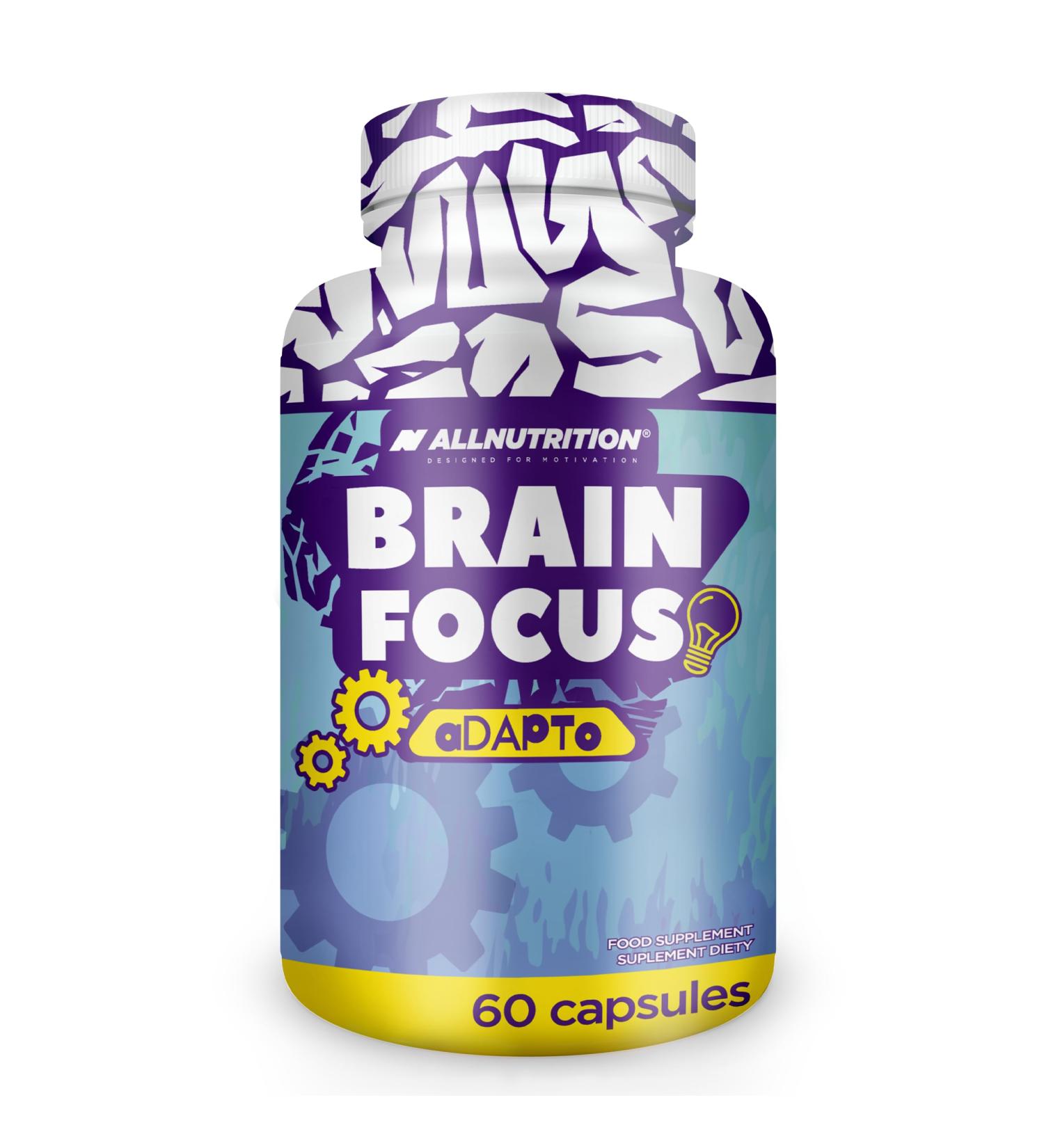 Allnutrition Brain Focus Adapto - 60 caps - Buy Online on GoSupps.com