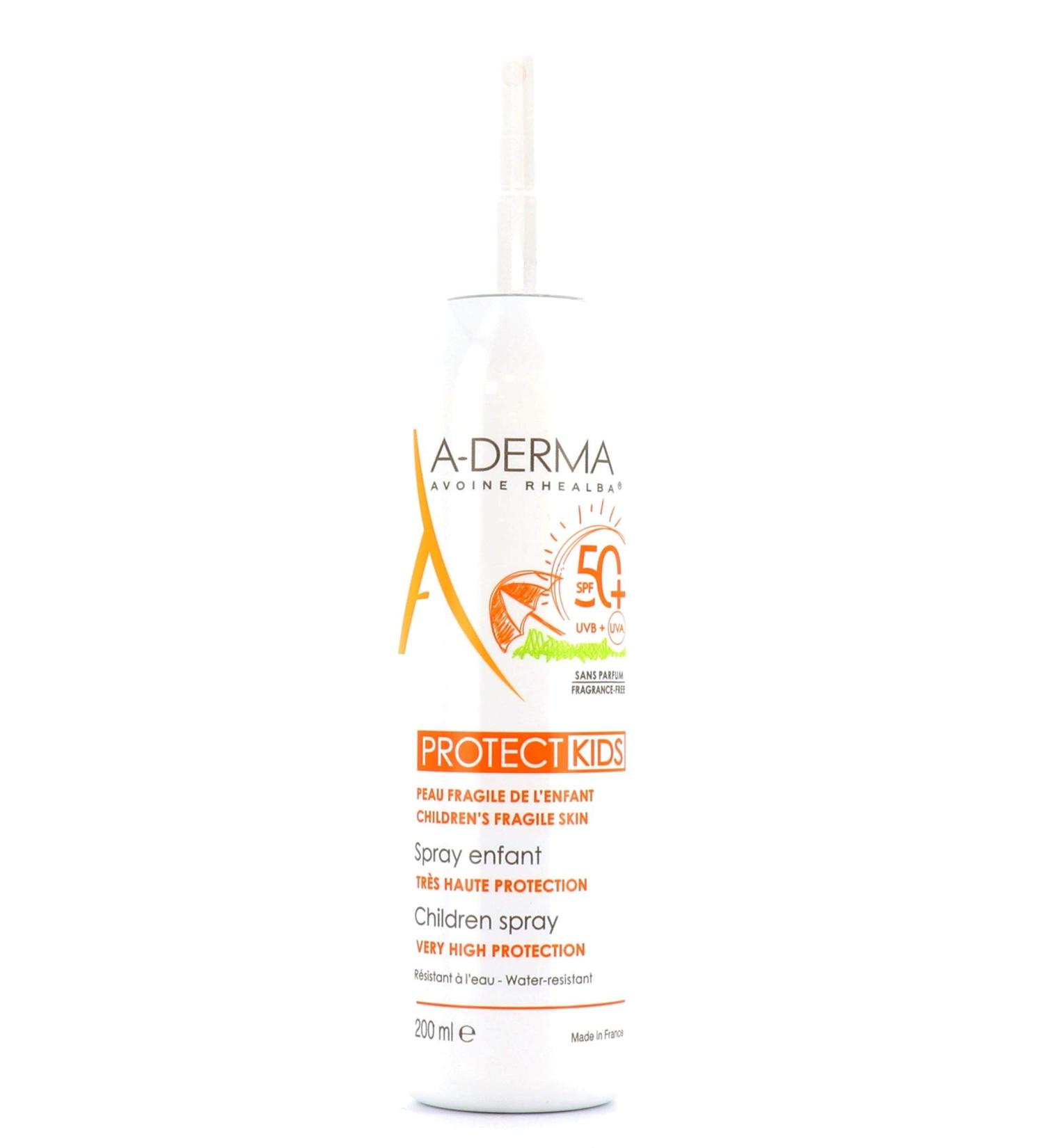 A-Derma Protect Kids Spray SPF50+ 200ml - Sun Protection for Children - Buy Online on GoSupps.com