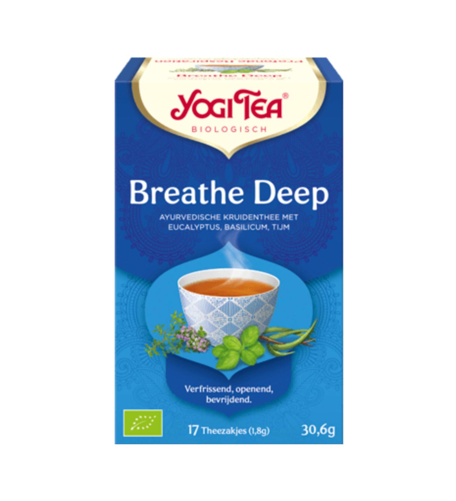 Yogi Tea profonde respiration 17 sachets d'infusion 17 Unit (Lot de 1)