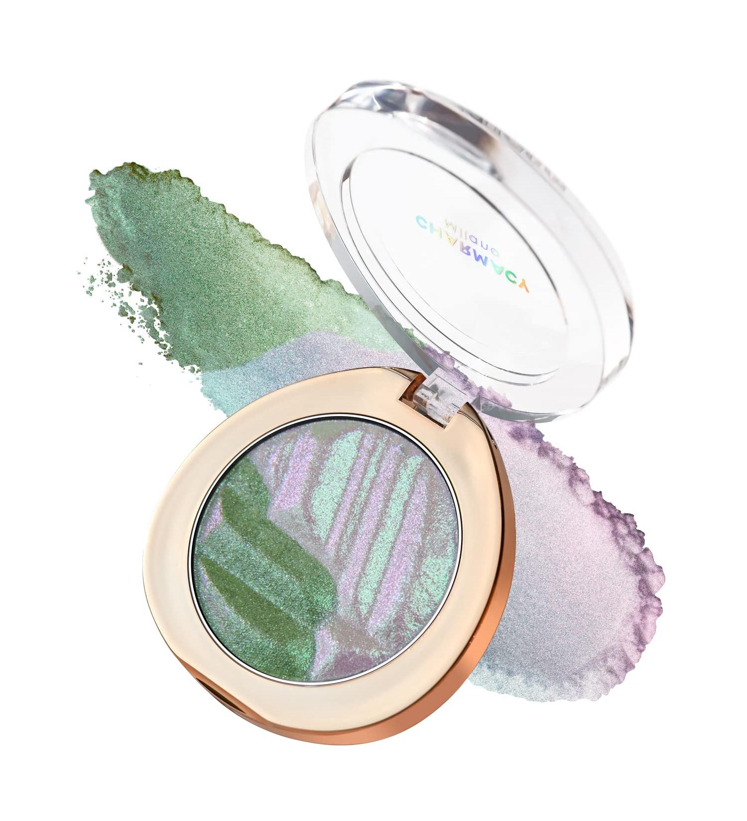 CHARMACY Multichrome Glitter Highlighter Palette - Long Lasting Cruelty-Free Illuminator - 4.20g - Buy Online on GoSupps.com