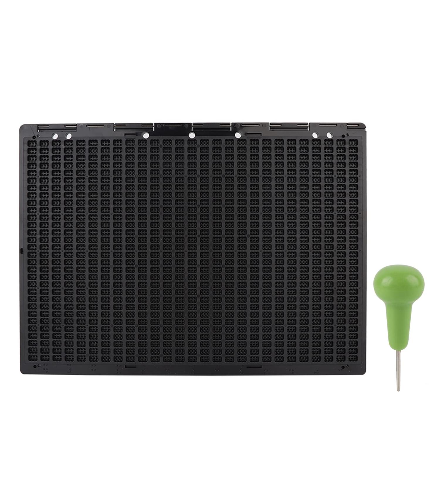 HUSHUI Braille Slate Stylus Kit - Portable 27 Lines 30 Cells Braille Writing Board & Learning Tool for Easy Braille Writing - Buy Online on GoSupps.com