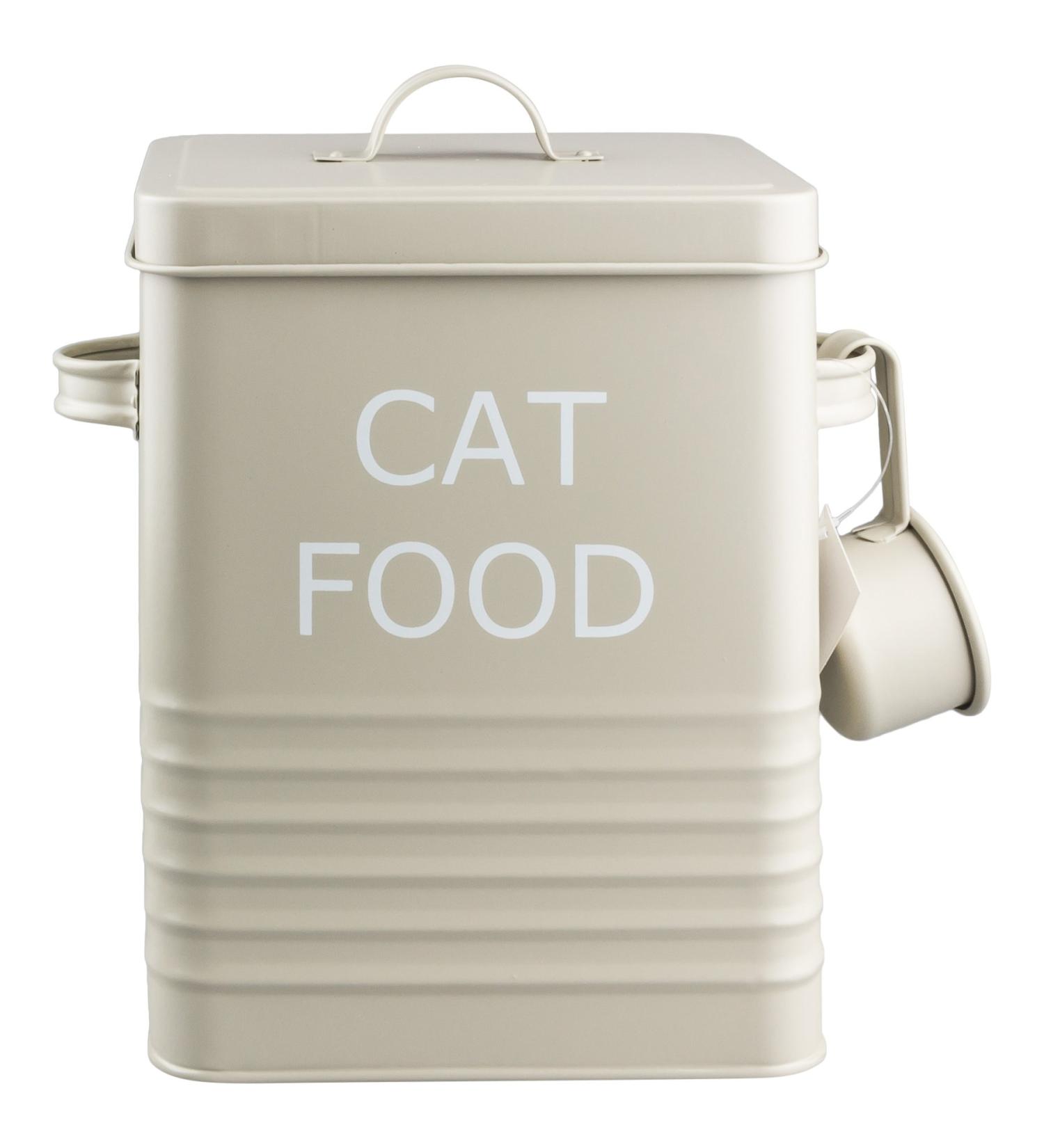 Home Sweet Tin Cat Food Box