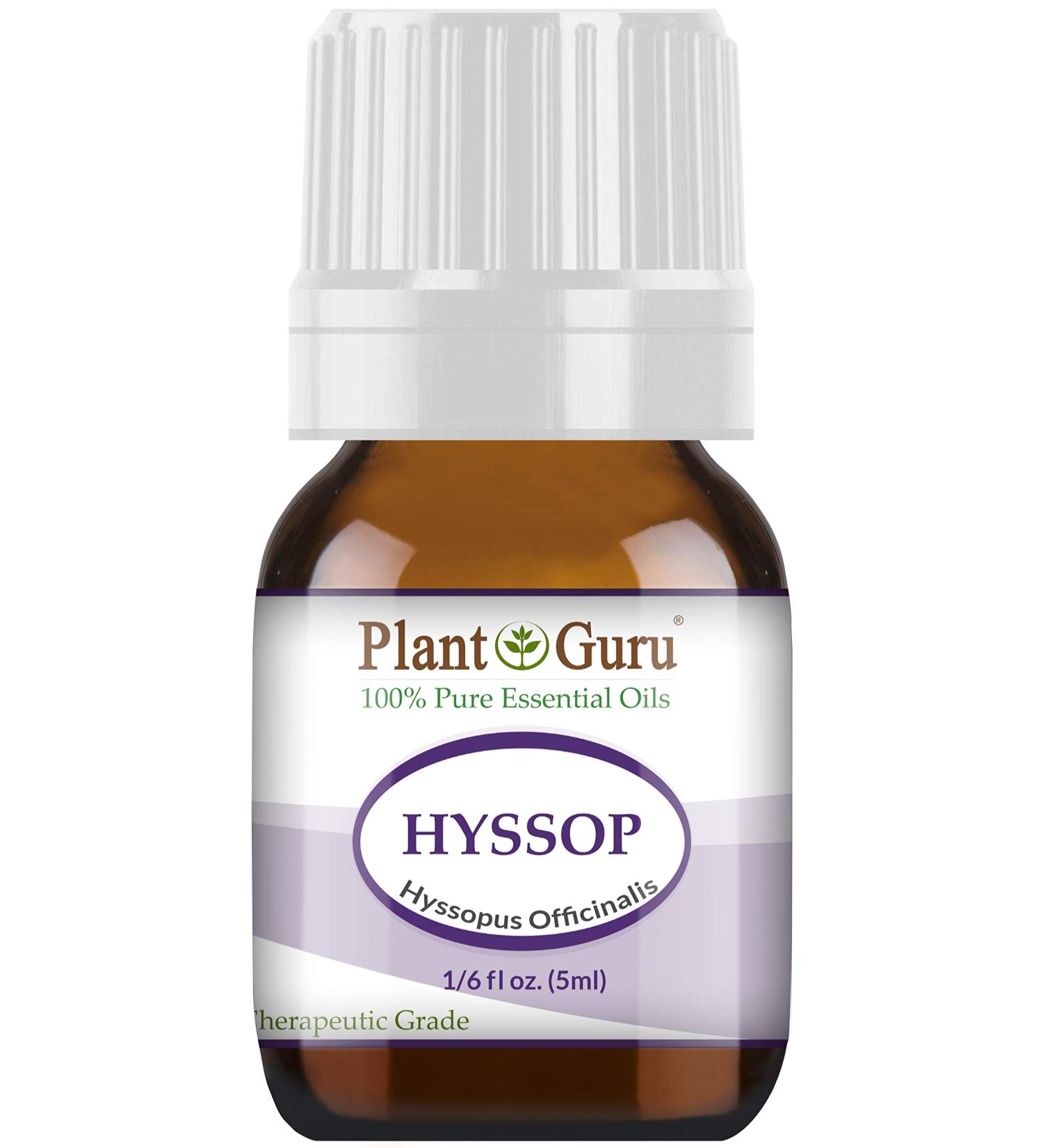 Hyssop Essential Oil 5 ml 100% Pure Undiluted Therapeutic Grade.