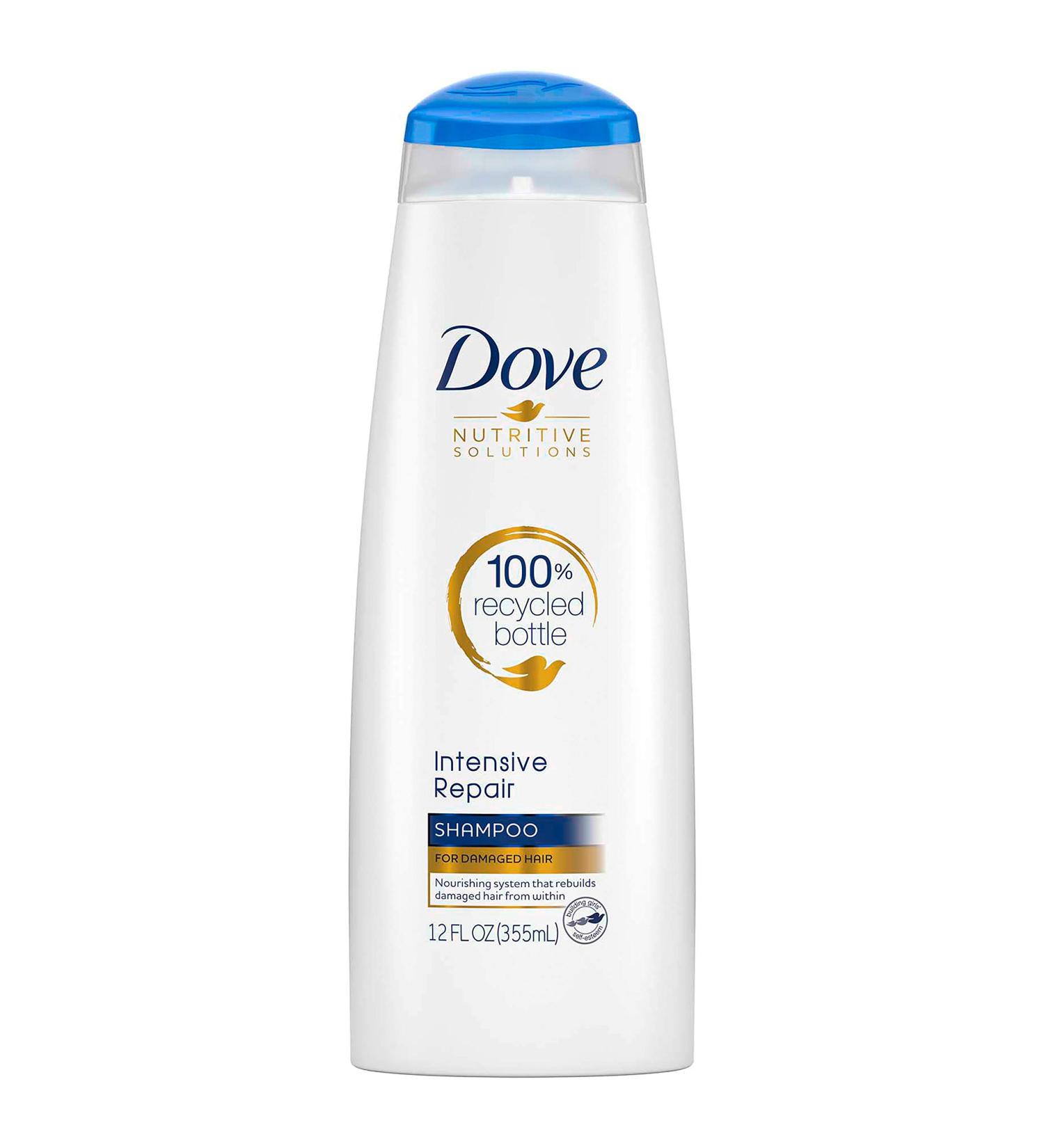 Dove Nutritive Solutions Strengthening Shampoo for Damaged Hair - Intensive Repair with Keratin Actives | 12 oz - International Shipping Available - Buy Online on GoSupps.com