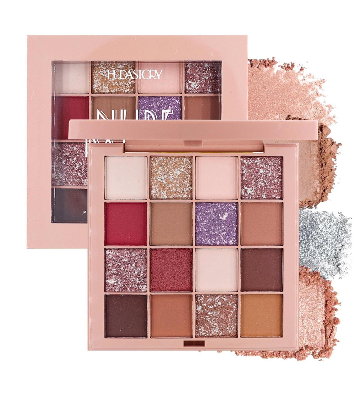 Eye Shadow Pallets for Women - Makeup Pallet Red Eyeshadow 16 Colors - Long Lasting Highly Pigmented Makeup Palettes Red Eye Shadow Matte Shimmer Women Girls Kagrote - Buy Online on GoSupps.com
