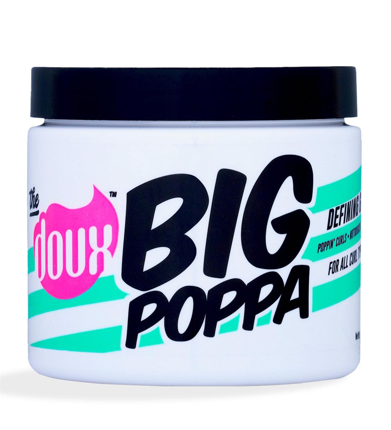Doux Big Poppa Defining Gel | Best Curl Defining Hair Product for Frizz & Humidity | All Curl Types International Shipping - Buy Online on GoSupps.com