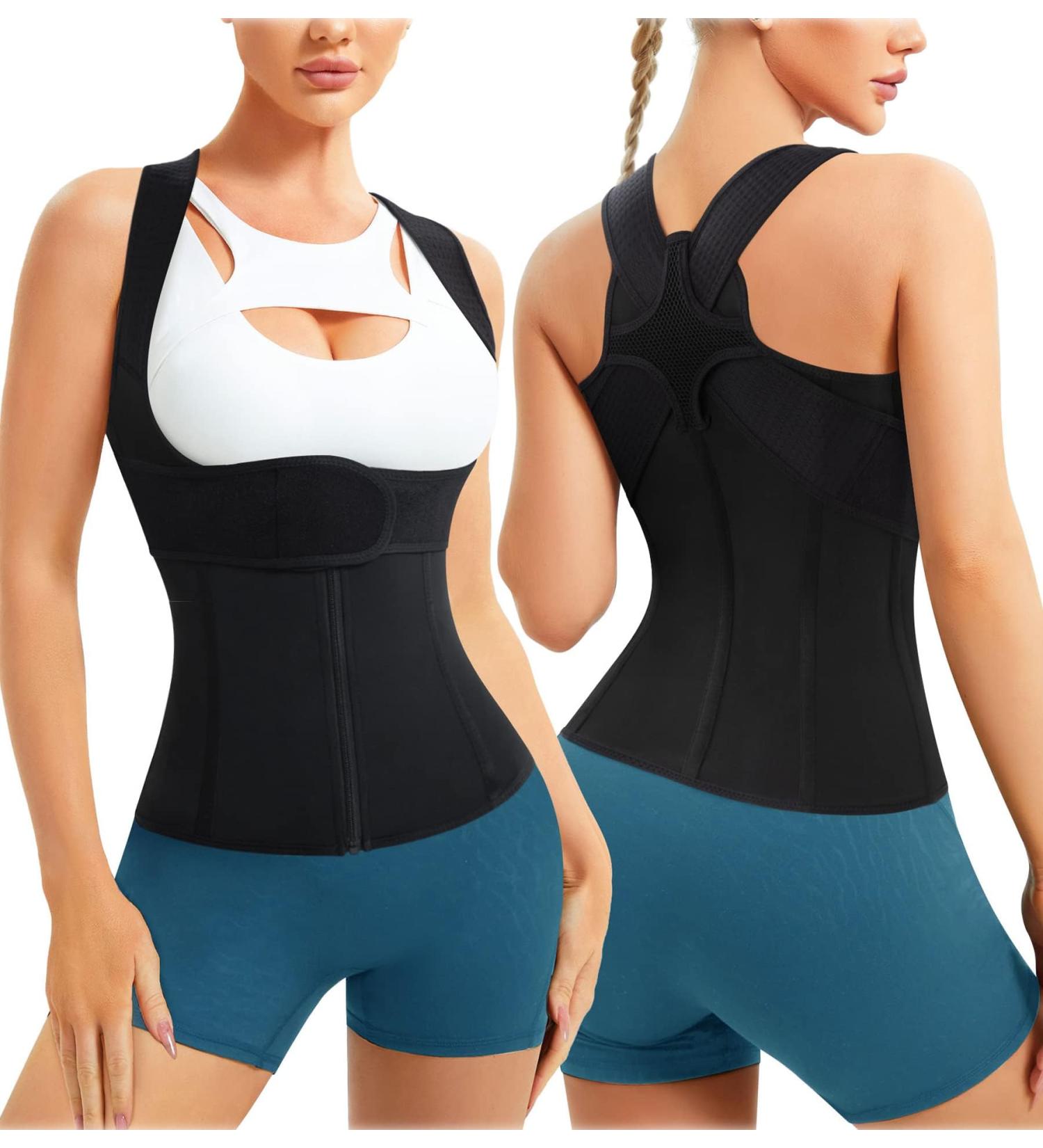 Gotoly Women's Waist Trainer Vest - Posture Corrector & Back Support - Buy Online on GoSupps.com