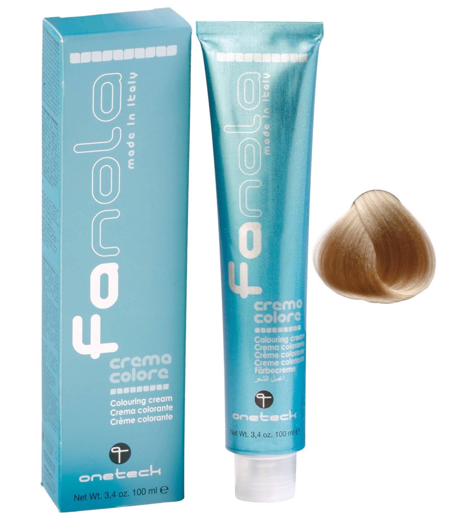 Buy Fanola 12.1 Super Blond Platinum Ash Extra Hair Color Dye Cream - 100 ml | International Shipping - Buy Online on GoSupps.com