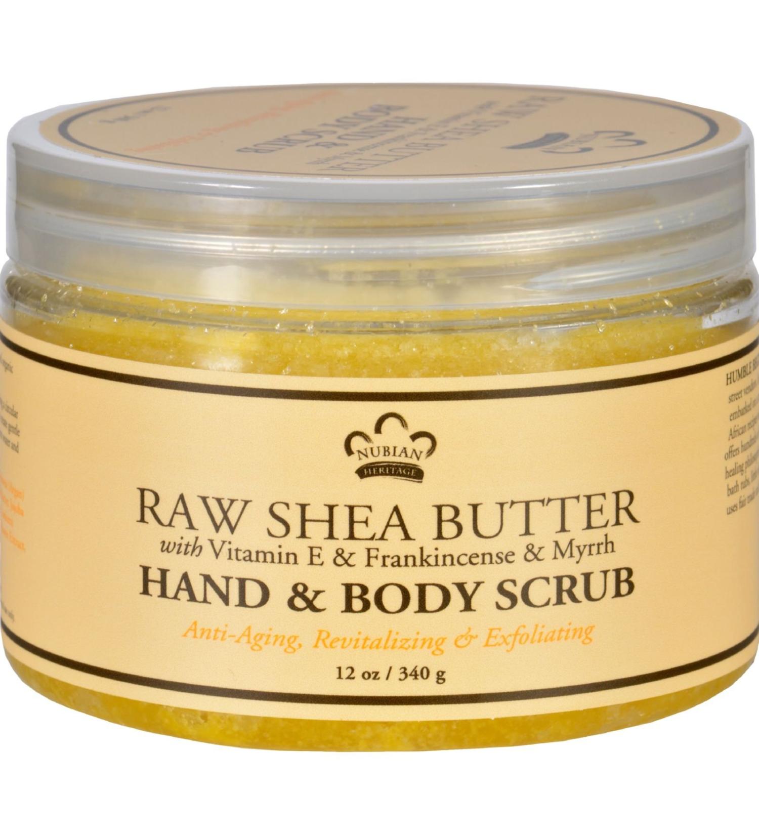 NUBIAN HERITAGE Scrub Bath RAW SHEA FRKNS