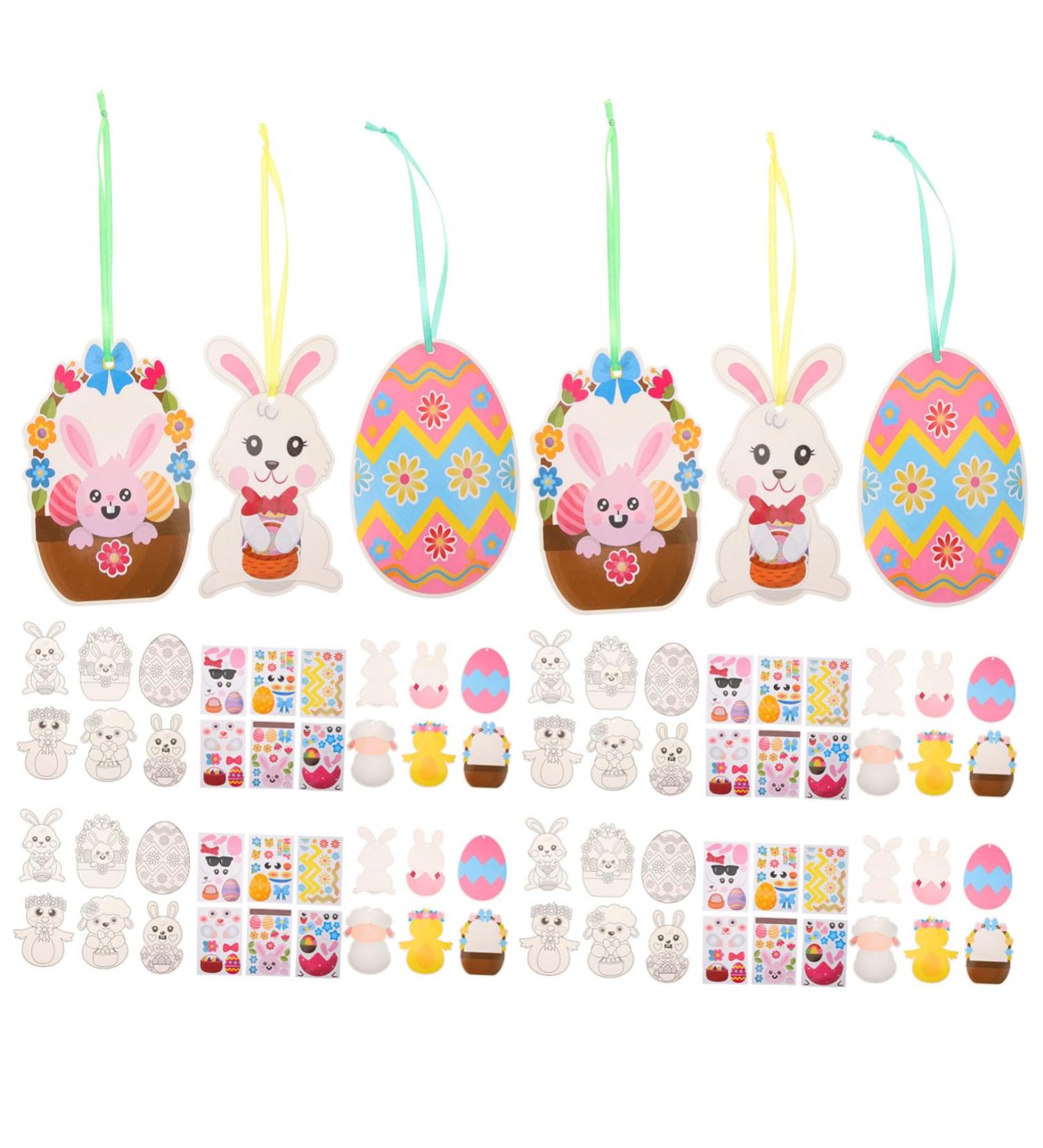 Buy Easter Card Crafts Set - DIY Decorations & Stickers for Kids | International Shipping - Buy Online on GoSupps.com