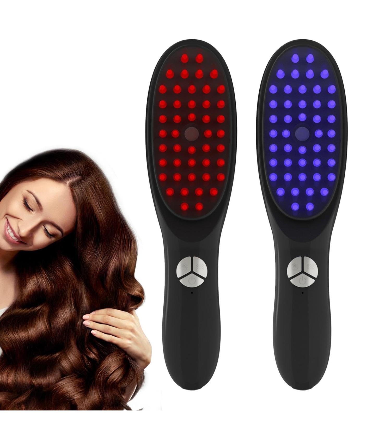 Electric Scalp Massage Brush | Drizzle Spray Massage Comb | Innovative Hair Recovery Hair Brush for Comfortable Scalp Care - Buy Online on GoSupps.com