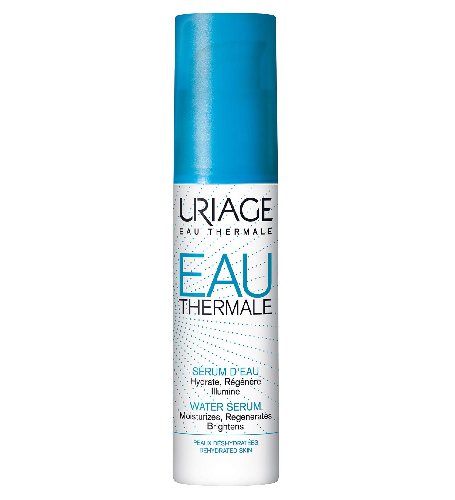 URIAGE Thermal Water Serum 1 fl.oz. | Hyaluronic Acid Face Serum for Hydration & Radiance | Oil-Free Formula to Smooth Fine Lines | Dermatologist Recommended - Buy Online on GoSupps.com