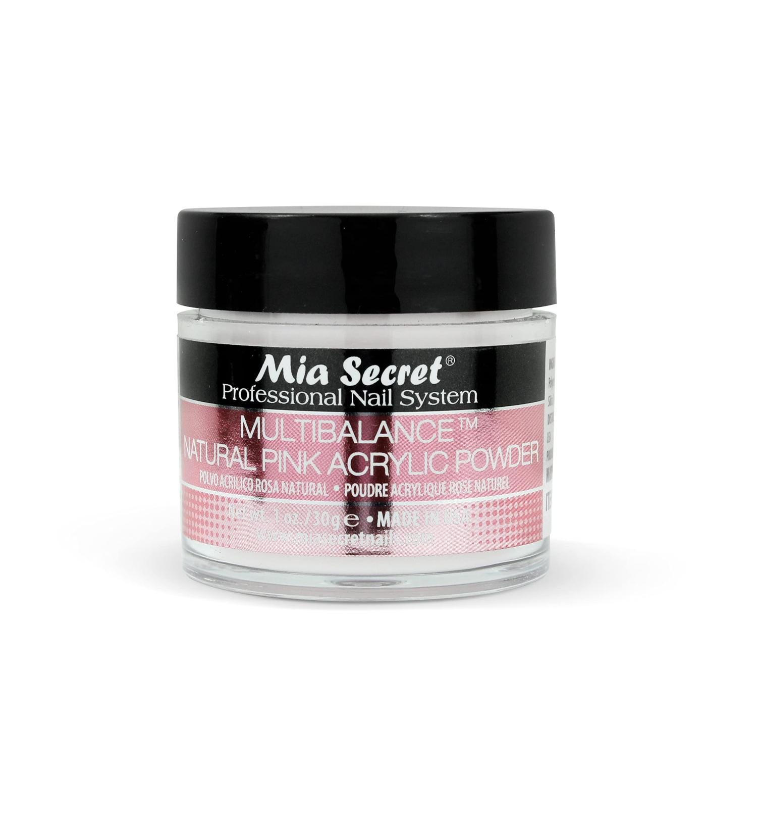 Mia Secret Multibalance Natural Pink Acrylic Nail Powder 1oz - Professional Quality - Buy Online on GoSupps.com