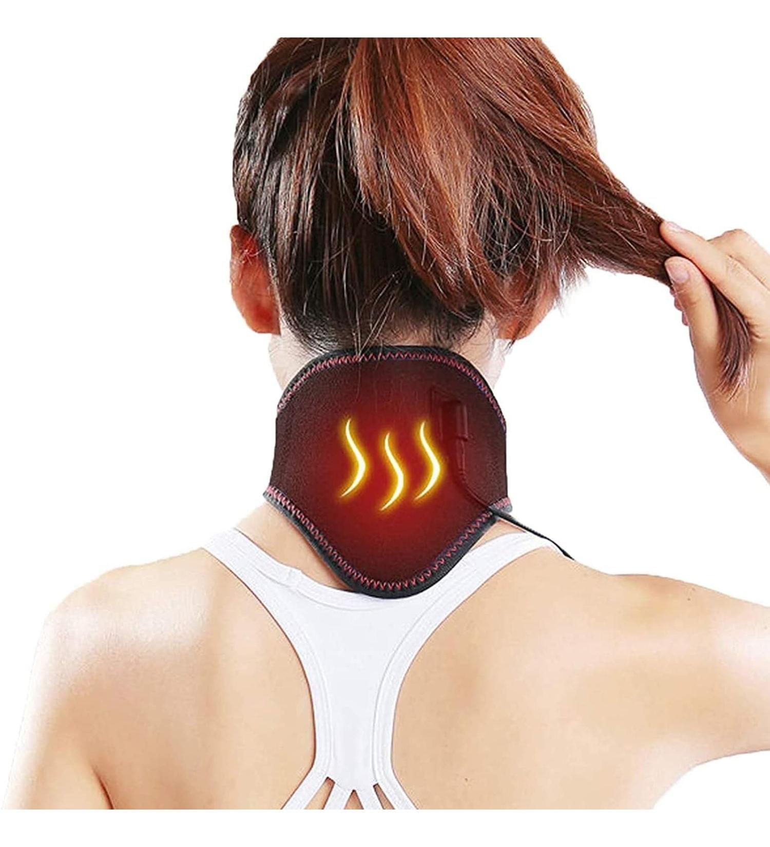 ININOSNP Pain Relieving Neck Support - Self-Heating Cervical Pack with Adjustable Heat for Ultimate Comfort - Buy Online on GoSupps.com