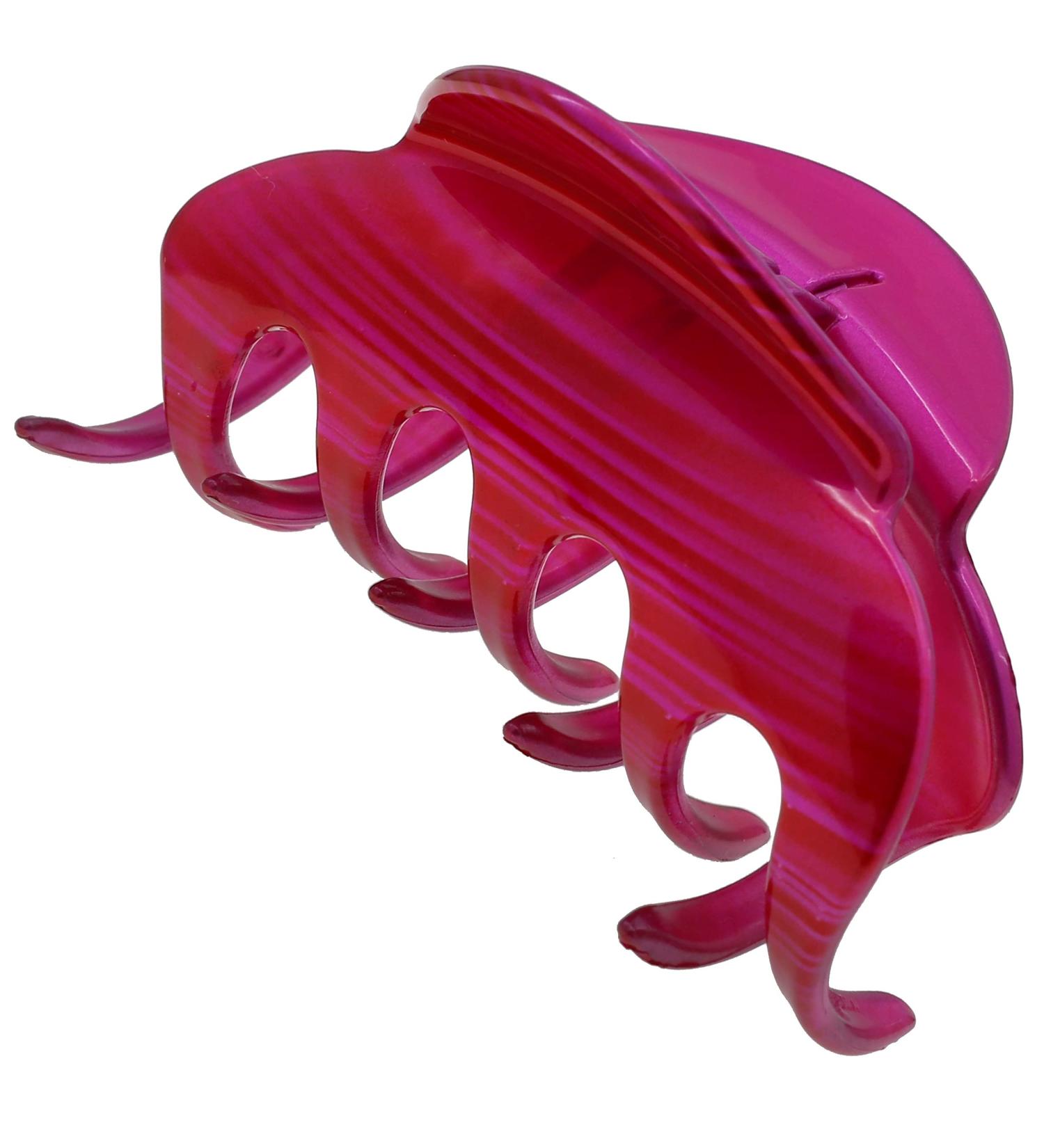 Camila Paris CP3218 Large Fushia French Hair Clip for Women - Strong Hold Styling Accessory for Thick Volume Hair - Made in France - Buy Online on GoSupps.com
