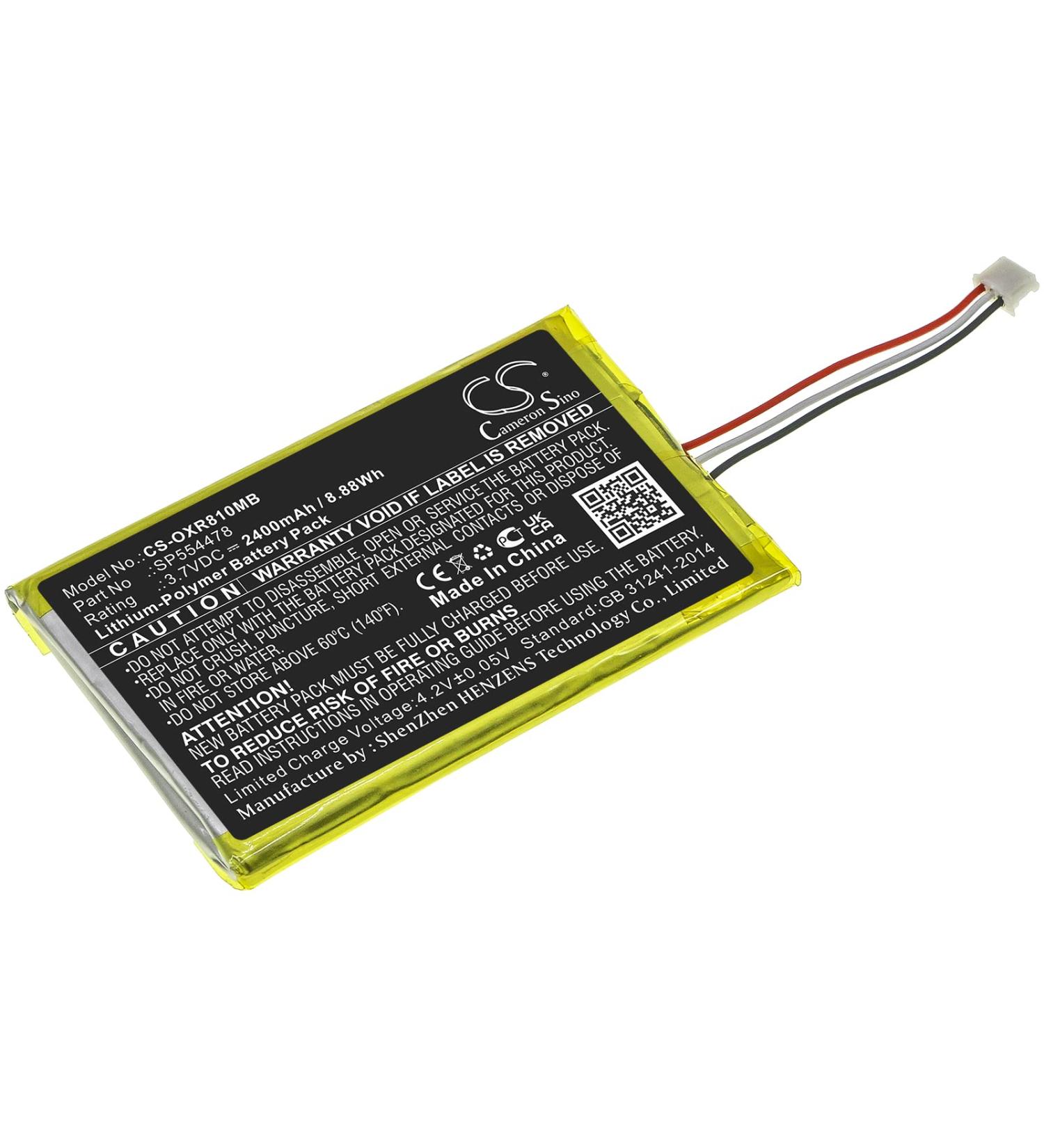 Battery Replacement for Infant Optics SP554478 - DXR-8 Pro Compatible Power Solution - Buy Online on GoSupps.com