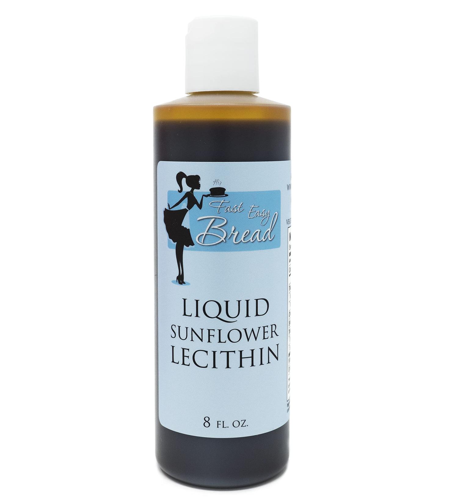 Premium Pure Liquid Sunflower Lecithin - Food Grade Emulsifier for Smoother Dough - Buy Online on GoSupps.com