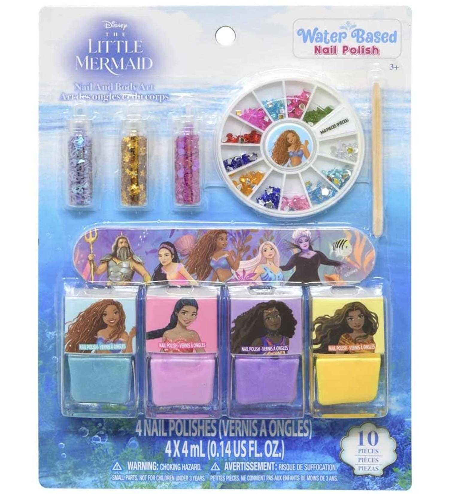 The Little Mermaid Nail Art Set on Card - Buy Online on GoSupps.com