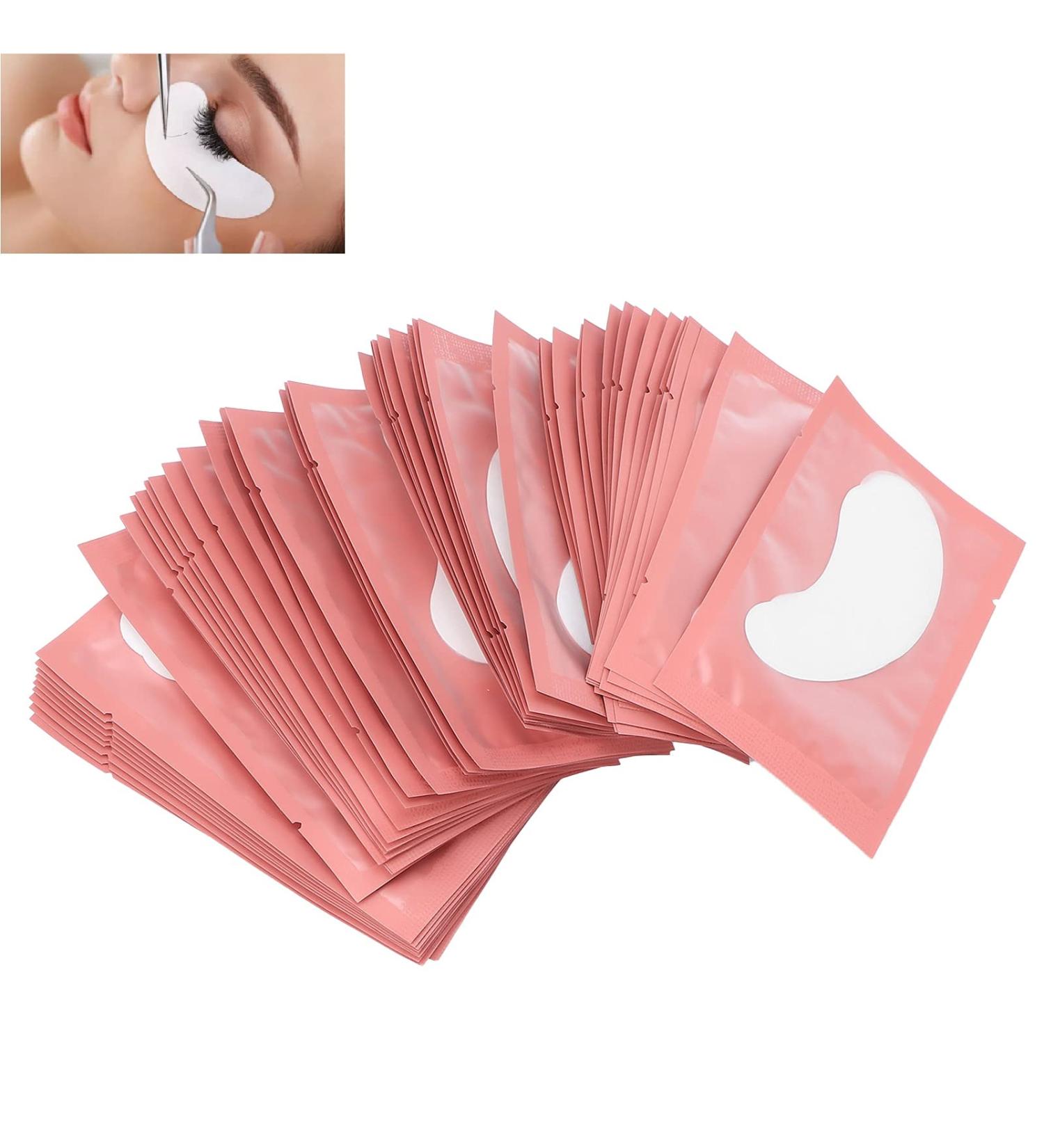 100 Pairs Eyelash Patches - Premium Gel Pads for Eyelash Extensions | Professional Under Eye Treatment - Buy Online on GoSupps.com