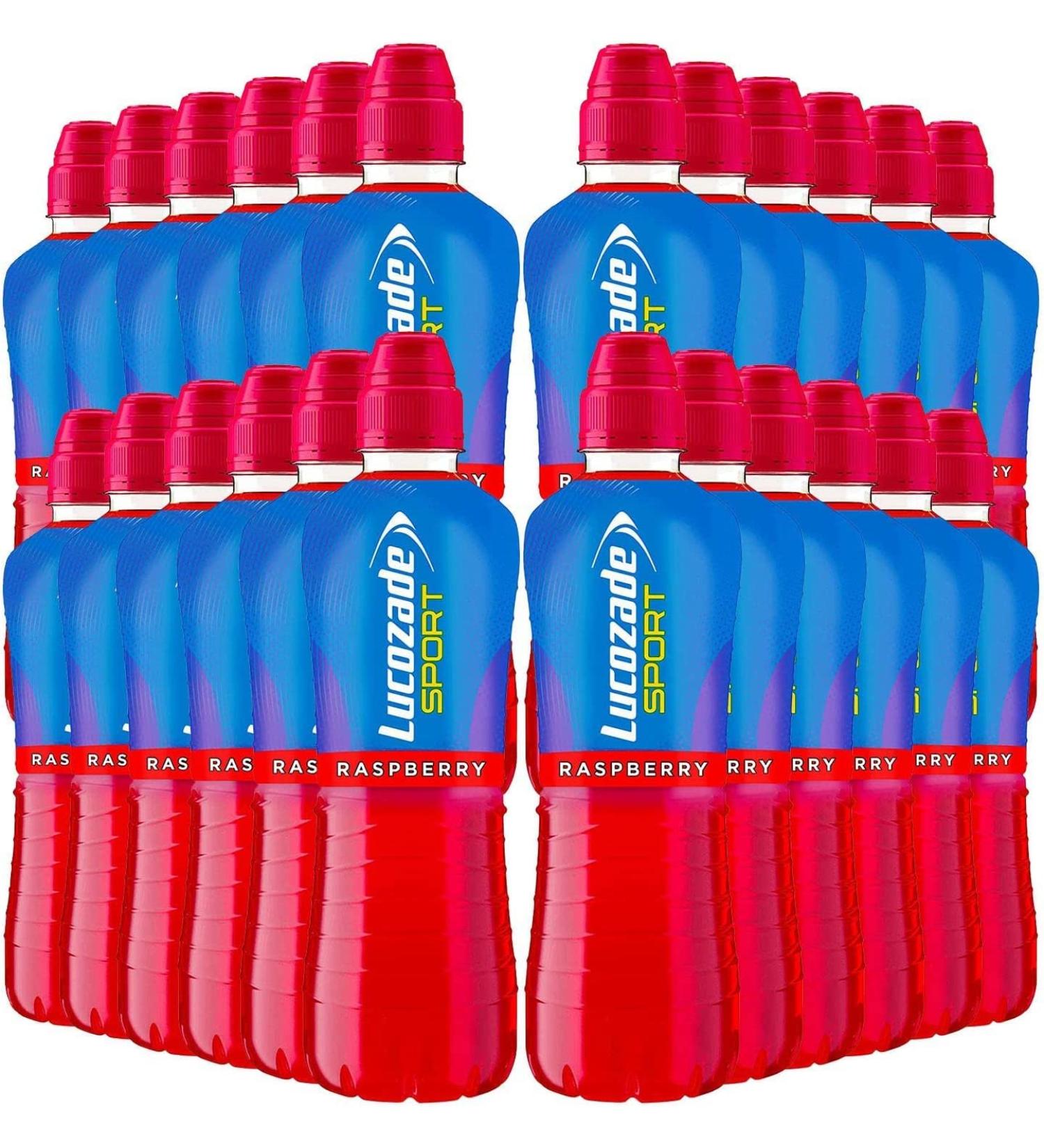 Lucozade Sport Raspberry 24x500ml - Buy Online on GoSupps.com