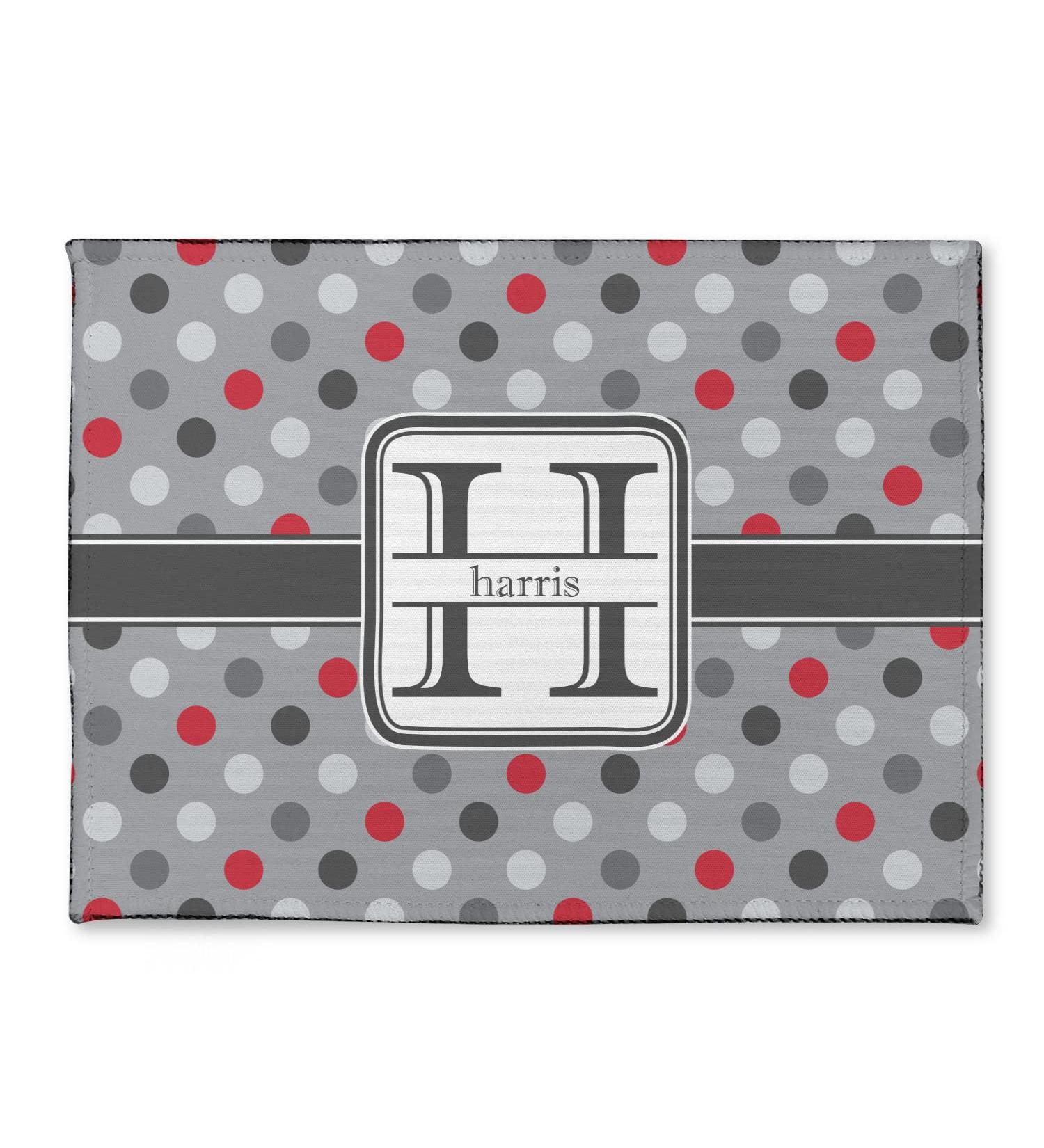 Buy YouCustomizeIt Personalized Red & Gray Polka Dots Microfiber Screen Cleaner | Customizable Gifts for International Shipping - Buy Online on GoSupps.com