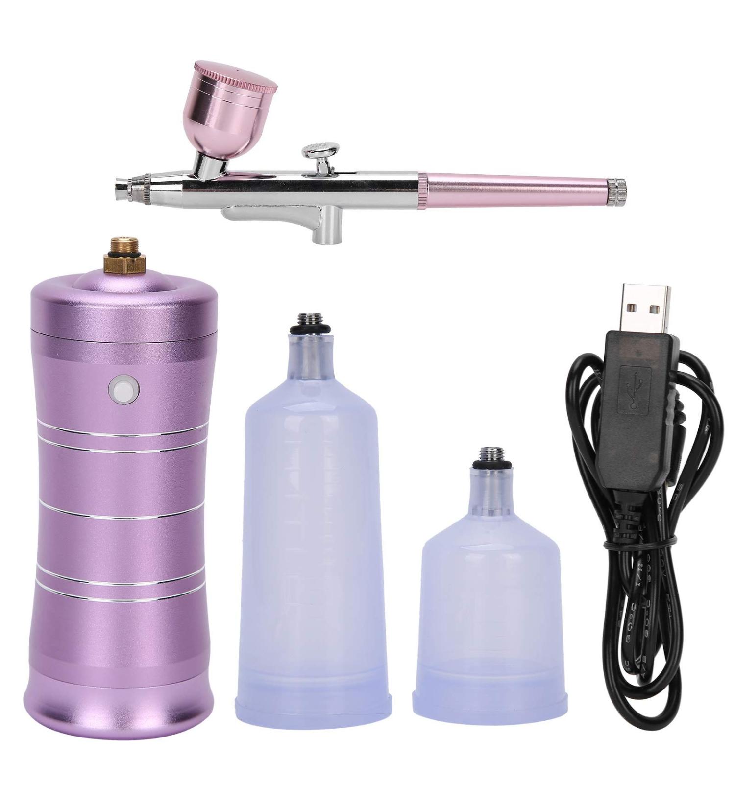 Professional Oxygen Facial Machine - Portable Handheld Water Oxygen Sprayer for Skin Rejuvenation - Nano Spray Airbrush for Moisturizing and Skin Health (Small Fuchsia) - Buy Online on GoSupps.com