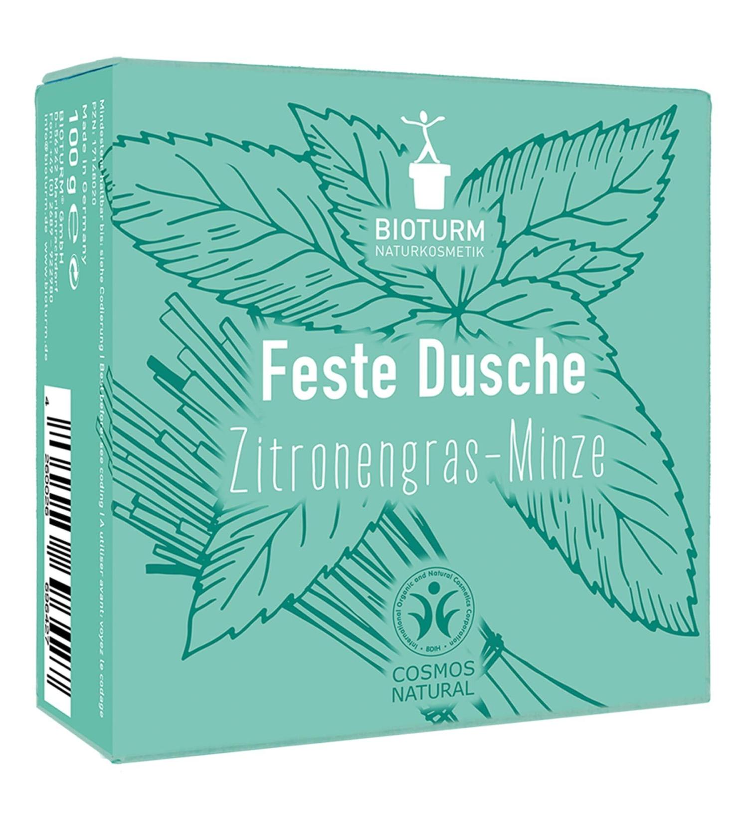 Bioturm Naturkosmetik Fixed shower lemongrass mint 100 g