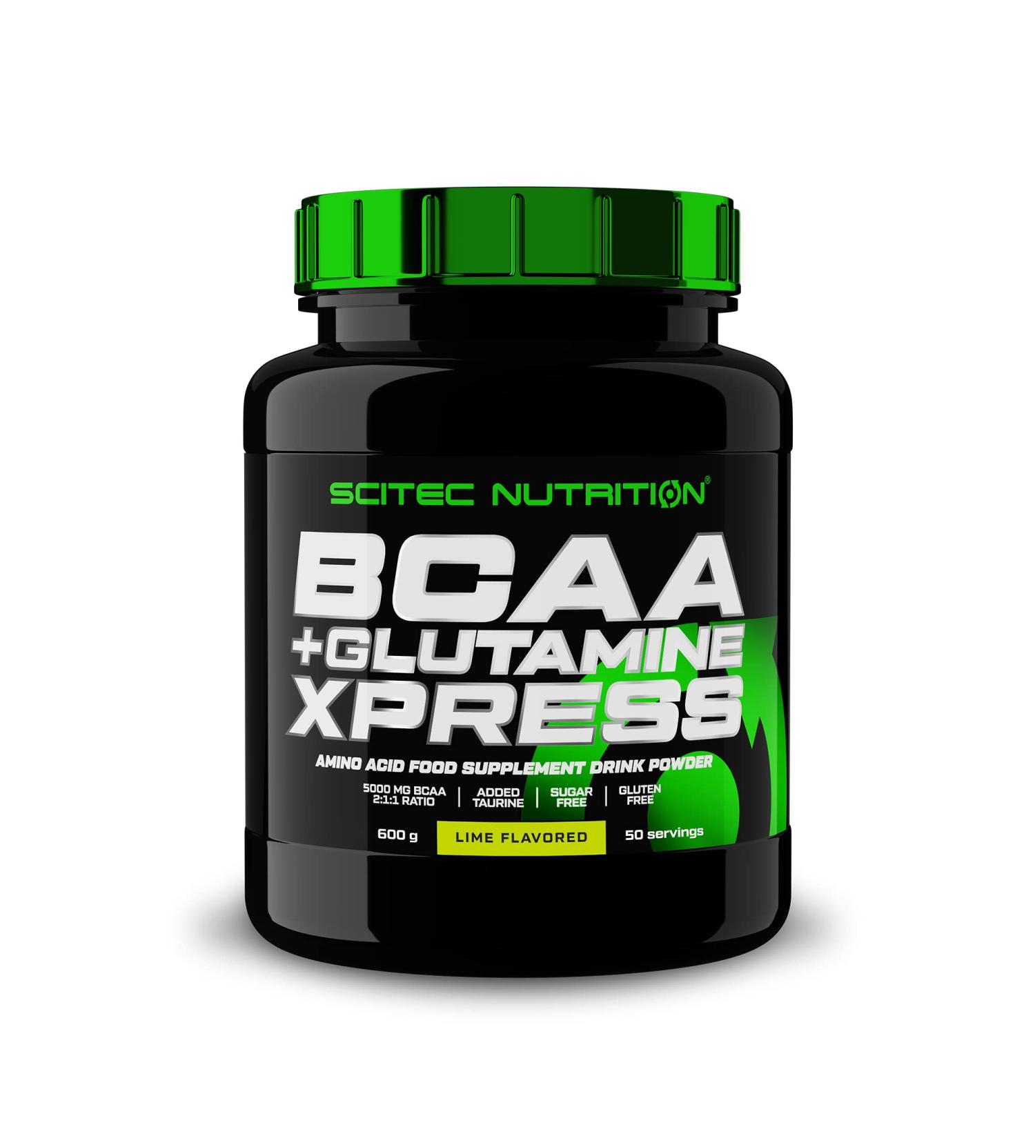 Scitec Nutrition BCAA + Glutamine Xpress Powder 600g Lime - 111531 | Shop Now - Buy Online on GoSupps.com
