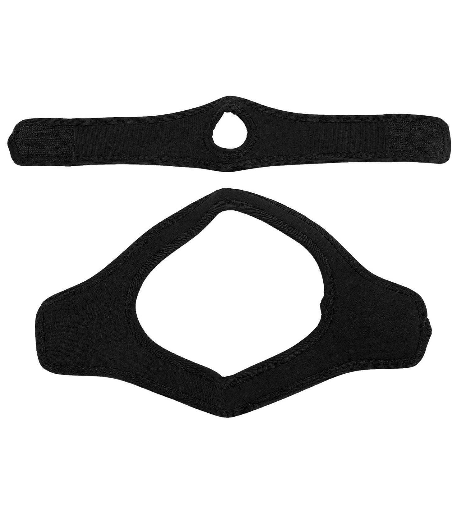 Shop Adjustable Anti Snoring Chin Strap - Breathable Unisex Device (Black) - International Shipping Available - Buy Online on GoSupps.com