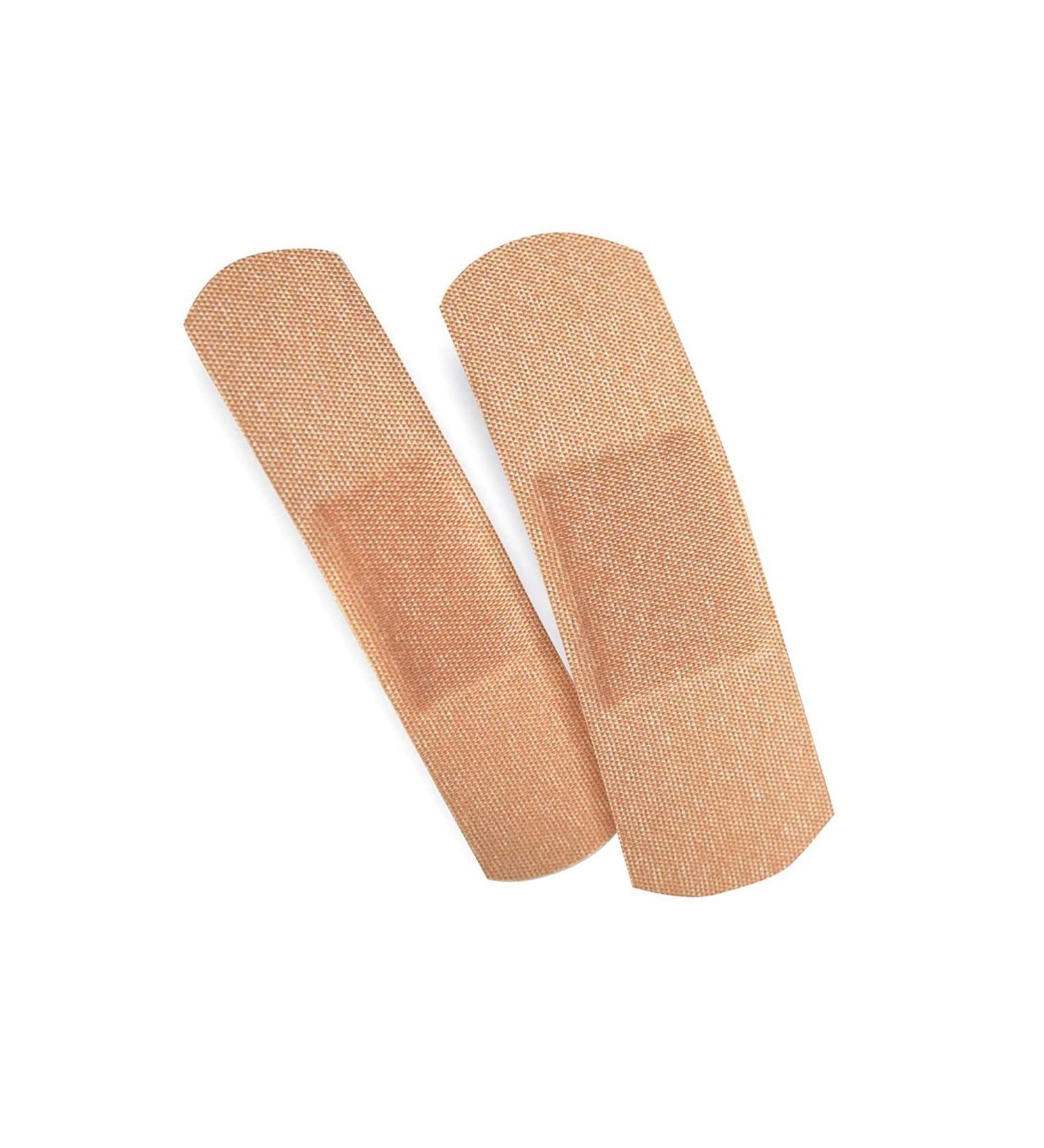 EZGOODZ Adhesive Bandages - Pack of 100 Sterile Fabric Wound Protection Individually Wrapped & Easy to Apply - Buy Online on GoSupps.com