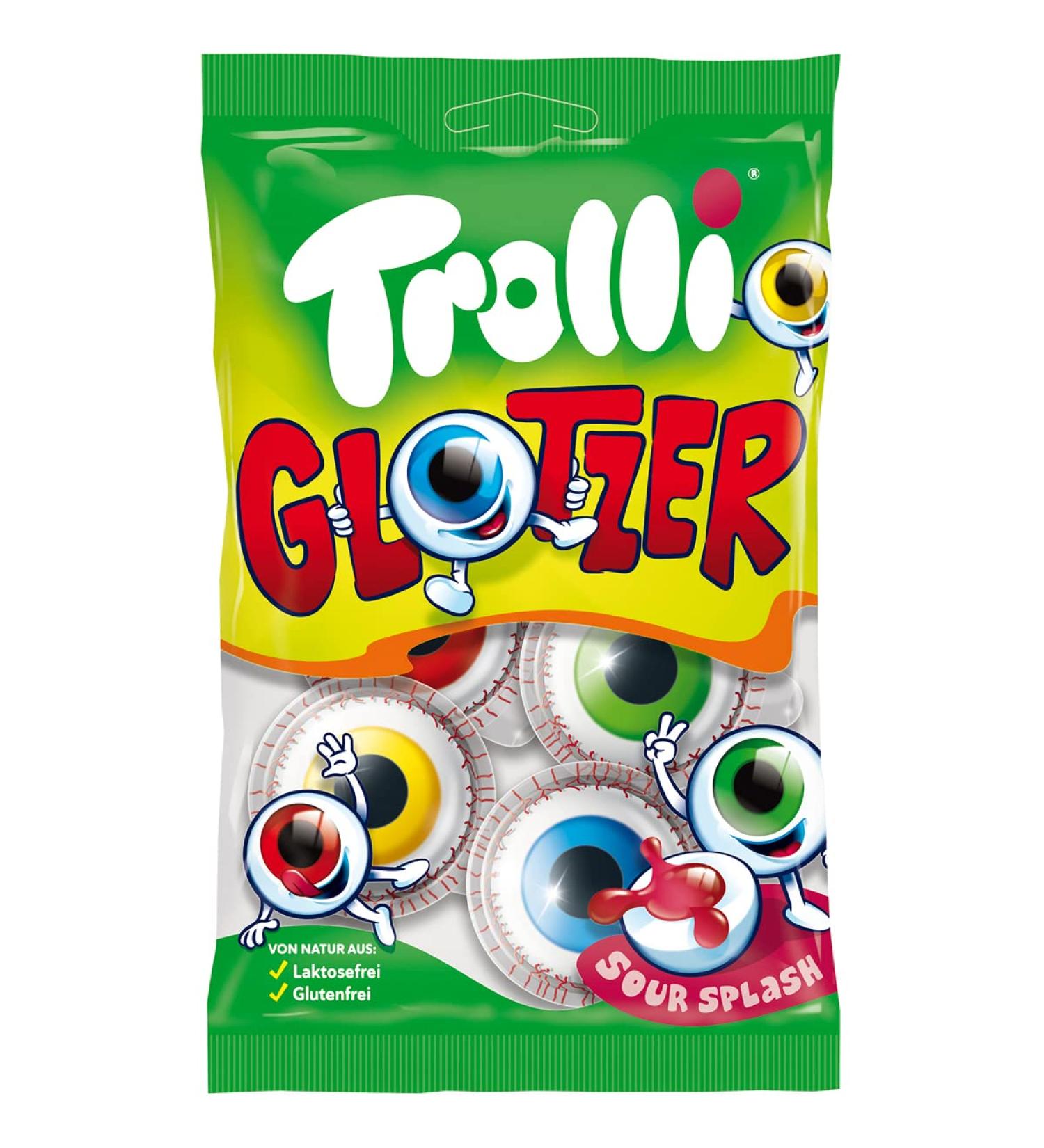 n.v. Glotzer Pack of 4 Foaming Sugars and Fruit Candies with Filling 75g