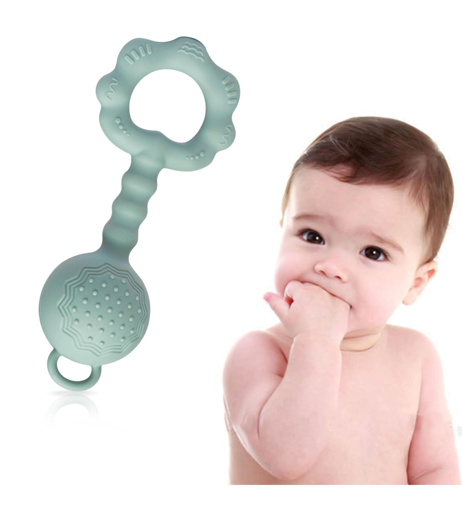 Shop Farout Montessori Baby Toys | BPA-Free Silicone Rassel & Grip Ring | 0-6 Months - Ideal Gift for Boys & Girls - Buy Online on GoSupps.com