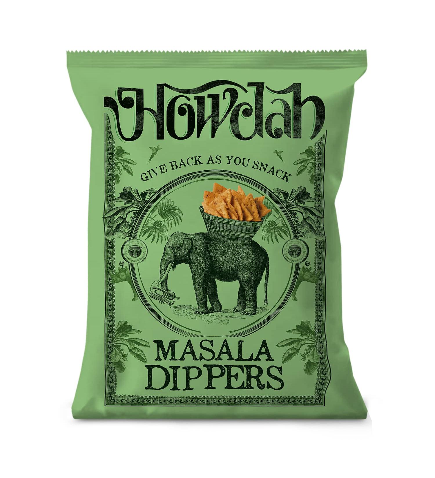 Howdah Snacks - Masala Dippers 150g - Buy Online on GoSupps.com