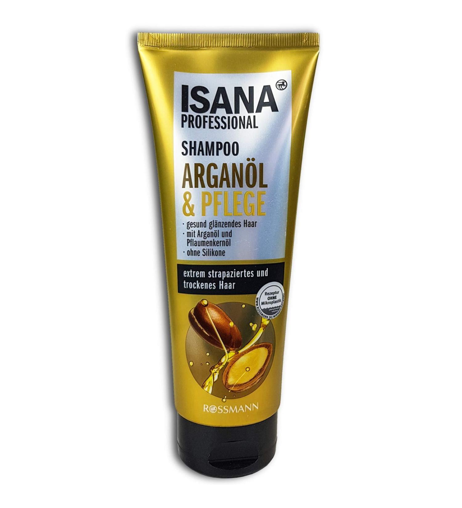 ISANA MED ISANA Professional Shampoo and Conditioner with Argan Oil for Dry and Damaged Hair