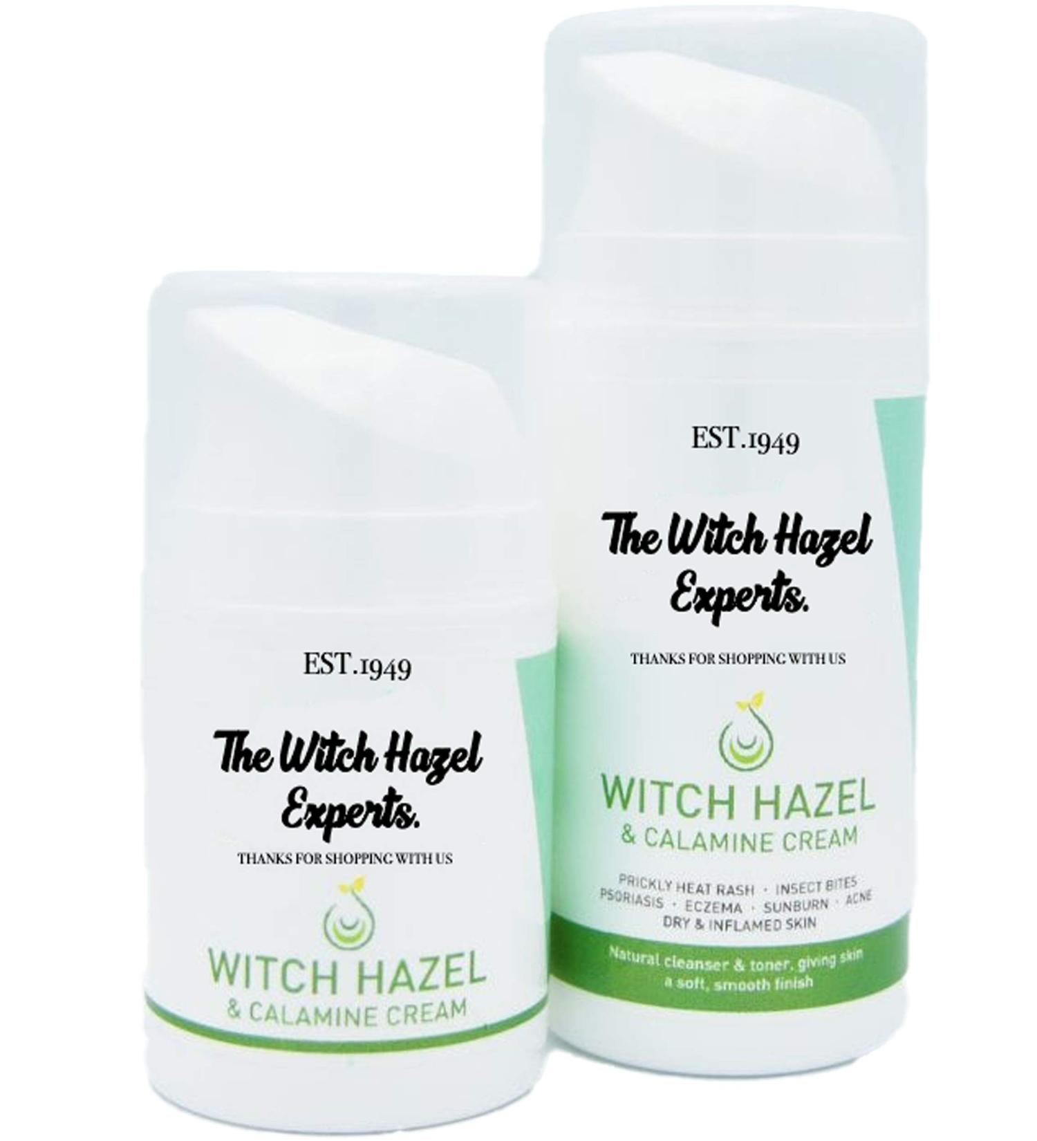 The Witch Hazel Experts | Veil Witch Hazel & Calamine Cream | Irritated Skin & Natural Skin Cleanser (50g) - Buy Online on GoSupps.com