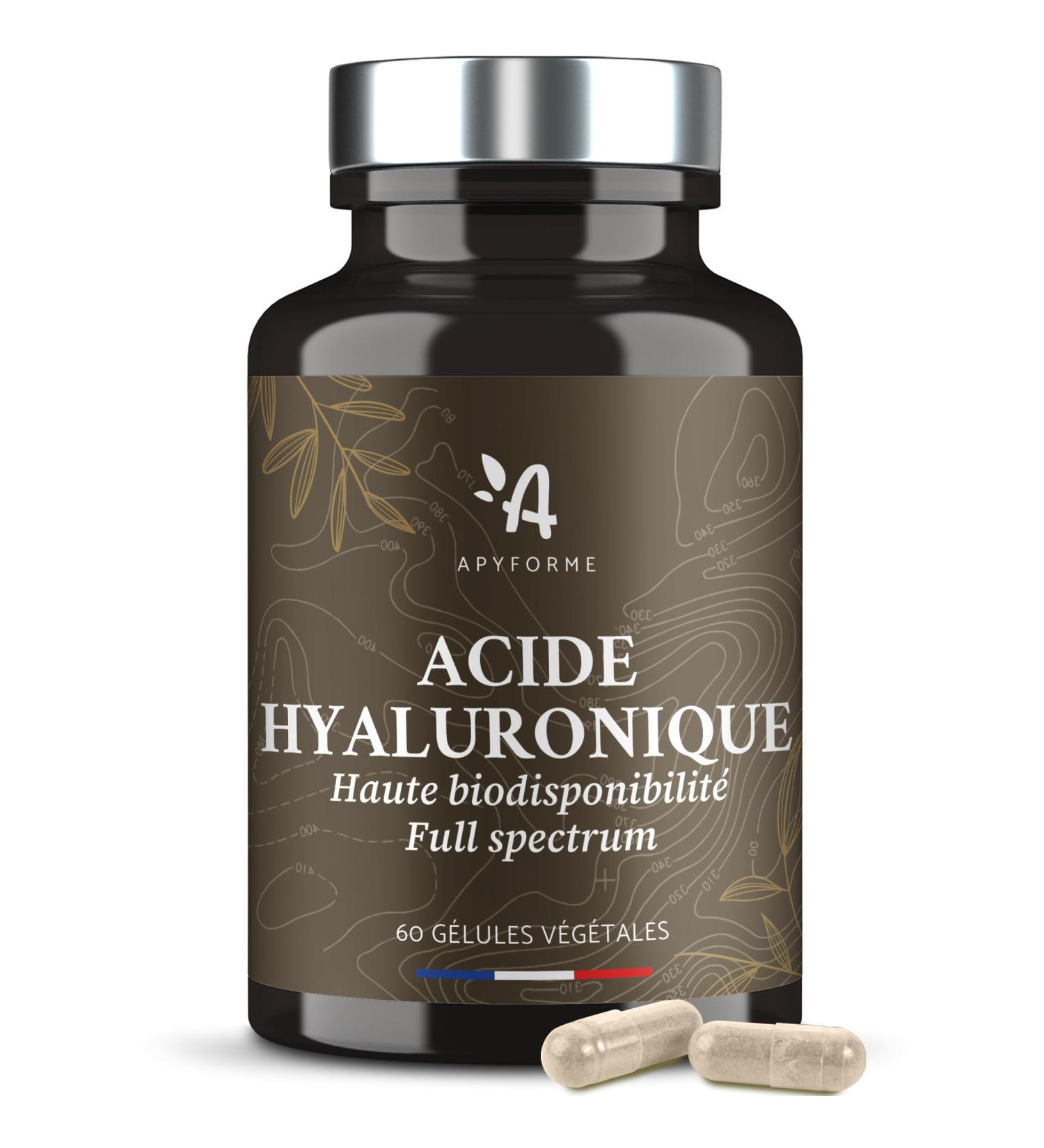 APYFORME - High Bioavailability Hyaluronic Acid - 60 Capsules - Made in France - Buy Online on GoSupps.com