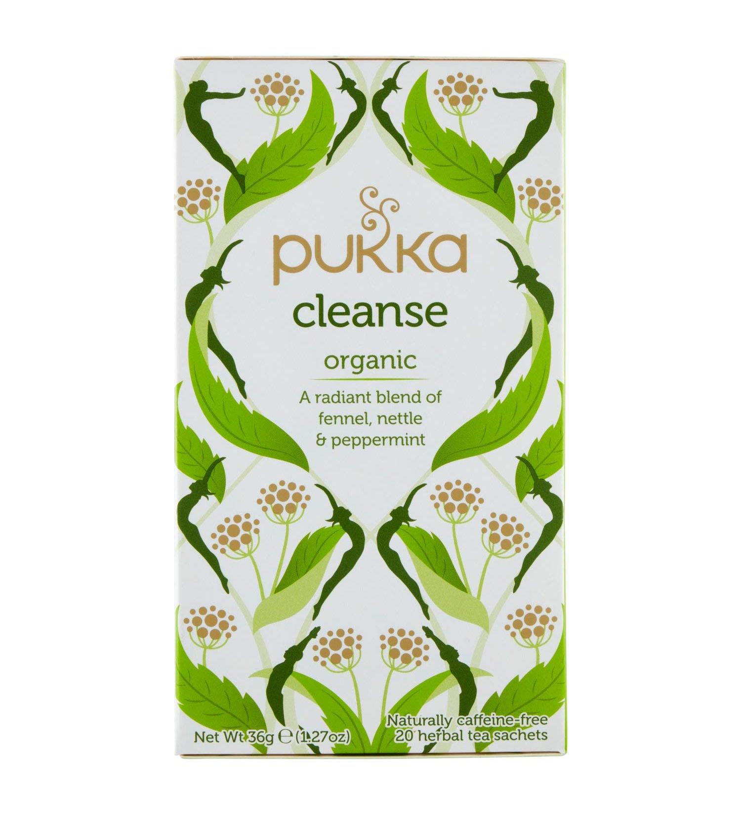 Pukka Teas Cleanse Tea 20 Tea Bags - Buy Online on GoSupps.com