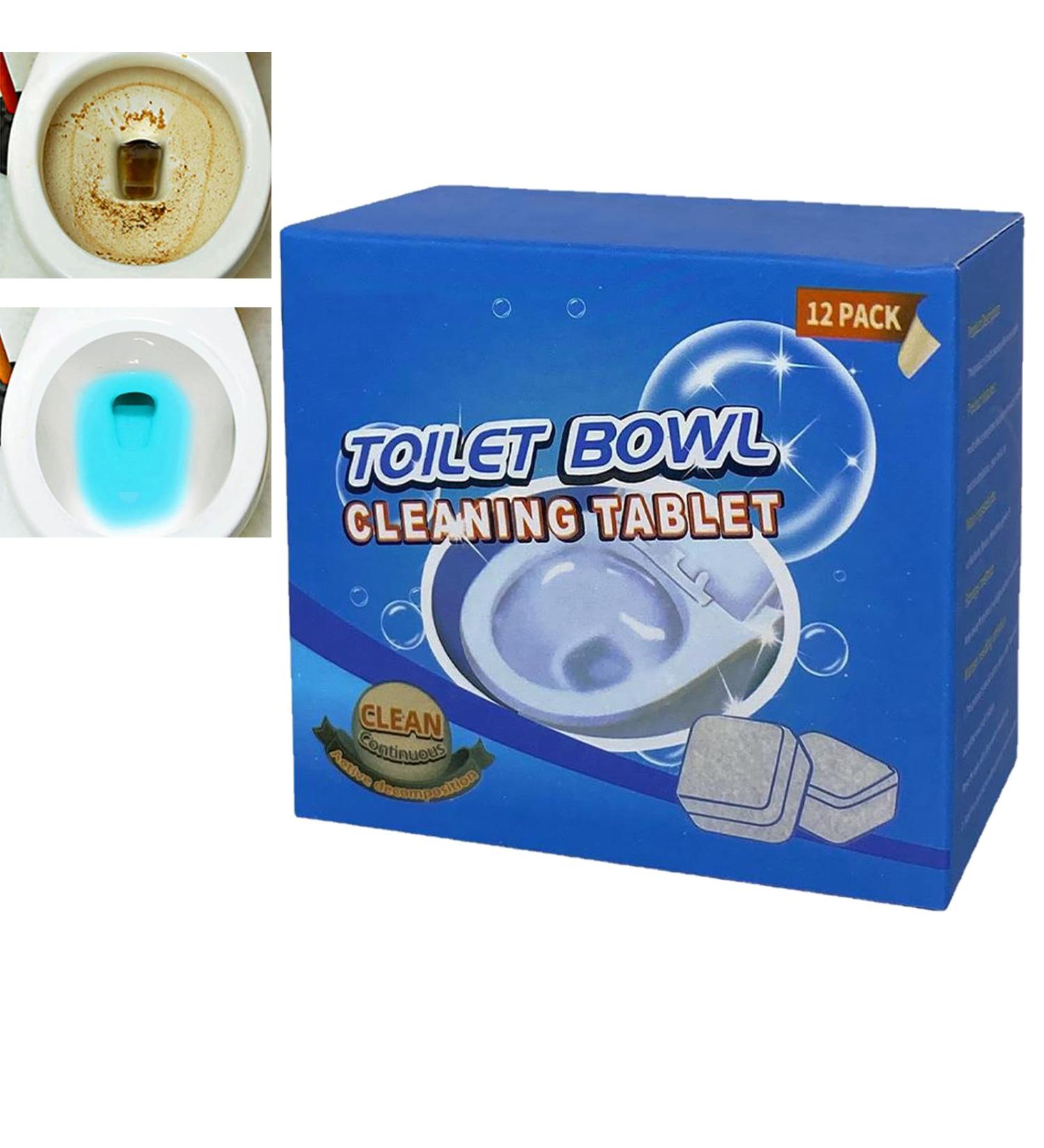Toilet Cleaning Tablets Deep Clean Toilet Cleaning Effervescent Tablets Cleaning Tablets for Toilet WC Deep Cleaning Tablets Toilet Tablets Deep Cleaning Foam Action Tabs - Buy Online on GoSupps.com