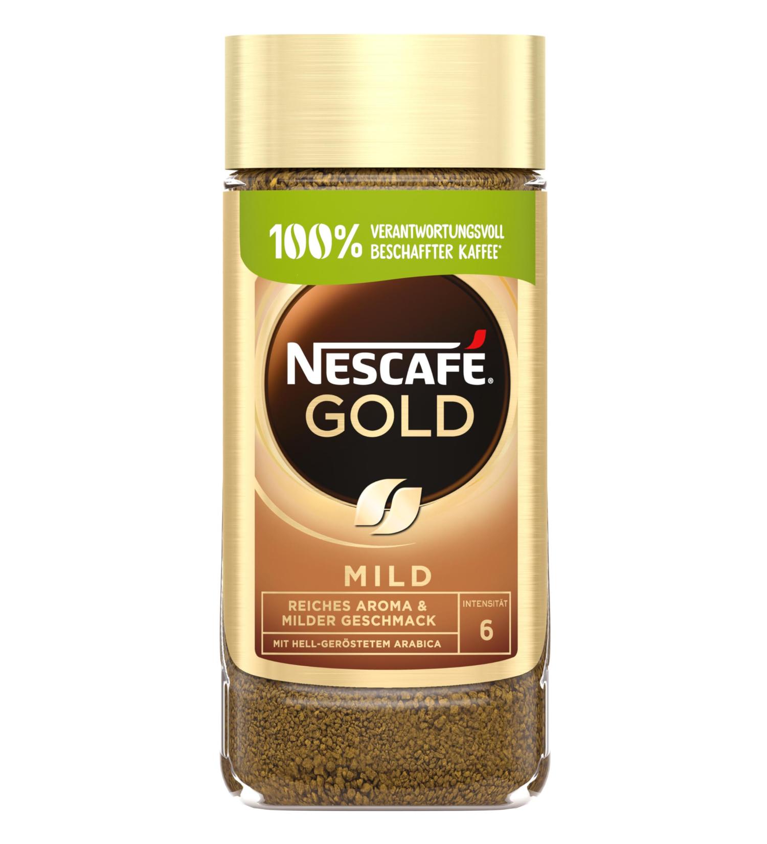 Nescaf Gold Mild Instant Coffee - Soluble Bean 200g Pack | Premium Caffeine Coffee for International Shipping - Buy Online on GoSupps.com