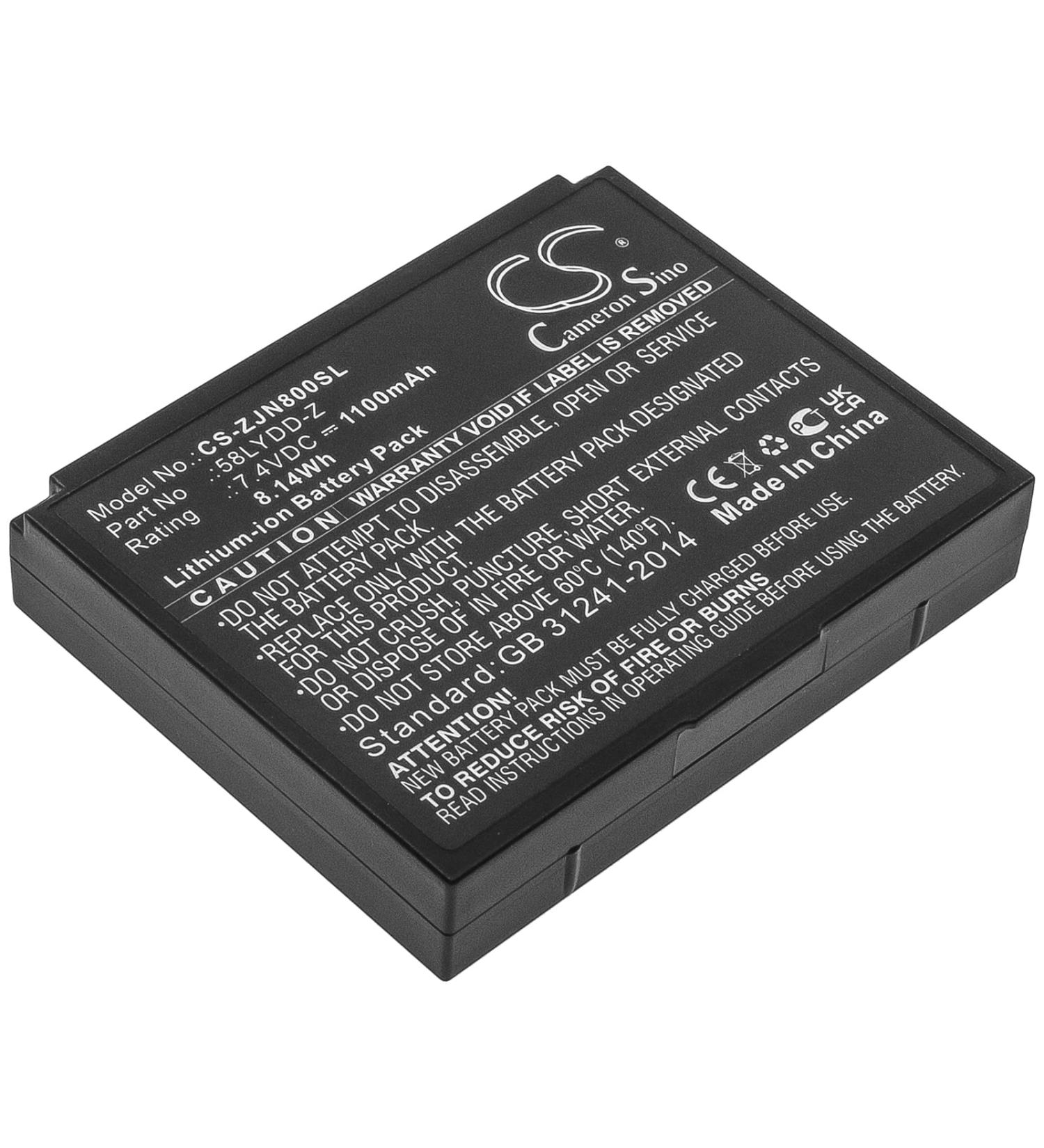 Buy 58LYDD-Z 1100mAh Battery for ZJ-8001 & ZJ-5802 - 7.4V International Shipping Available - Buy Online on GoSupps.com