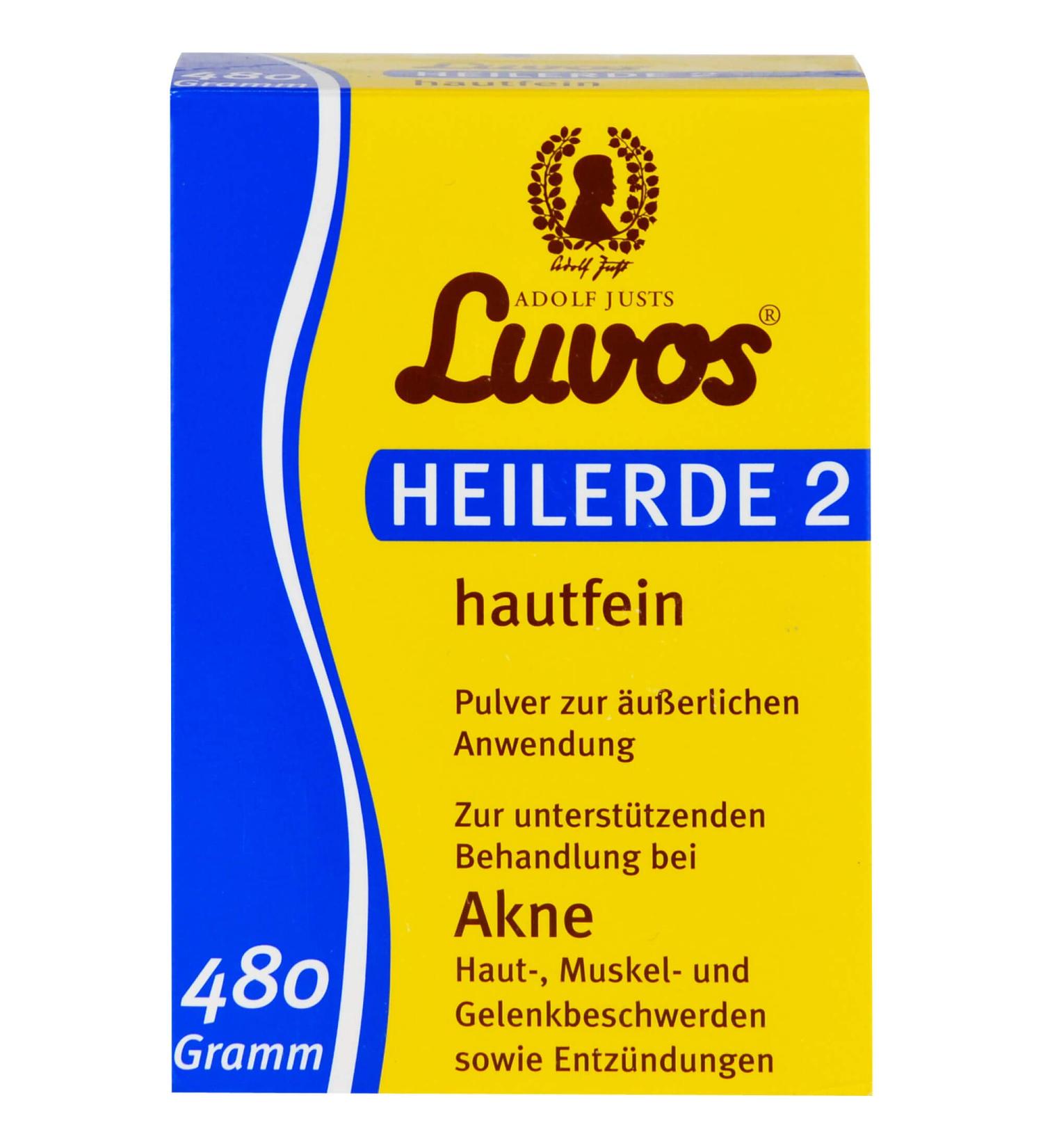 Luvos Healing Clay for Acne - Skin-Fine Powder 480g | International Shipping Available - Buy Online on GoSupps.com